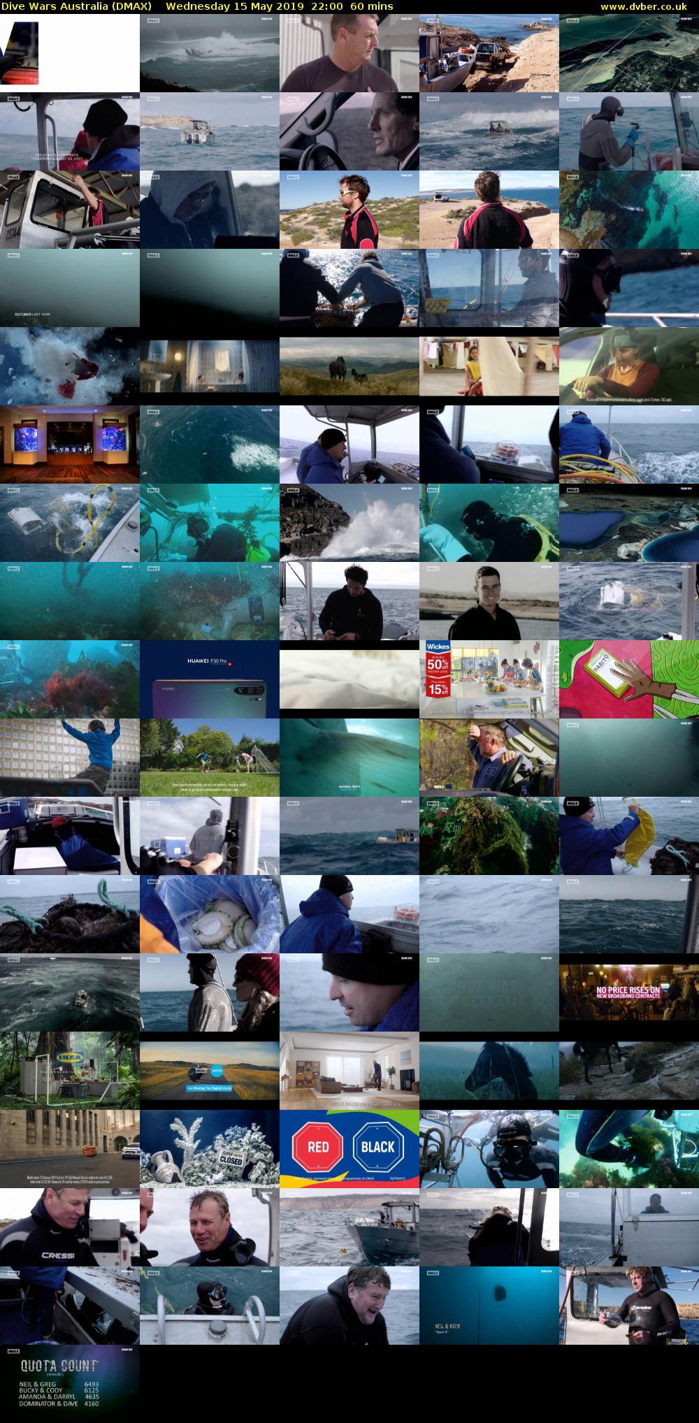 Dive Wars Australia (DMAX) Wednesday 15 May 2019 22:00 - 23:00