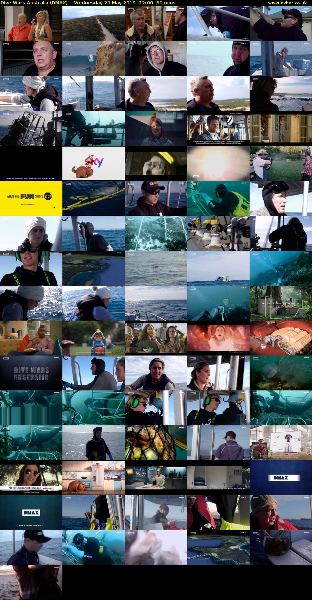 Dive Wars Australia (DMAX) Wednesday 29 May 2019 22:00 - 23:00