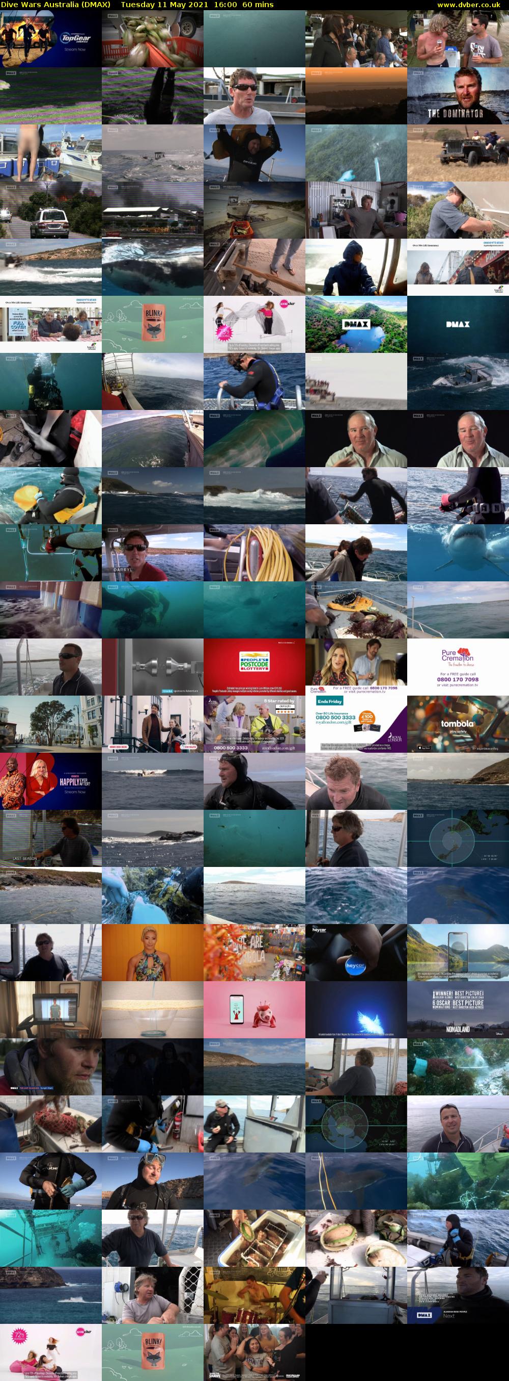 Dive Wars Australia (DMAX) Tuesday 11 May 2021 16:00 - 17:00