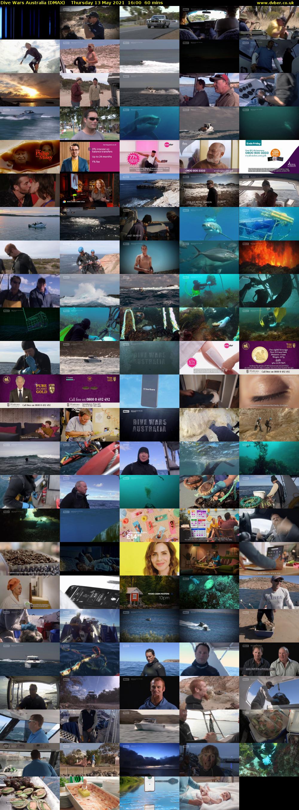 Dive Wars Australia (DMAX) Thursday 13 May 2021 16:00 - 17:00