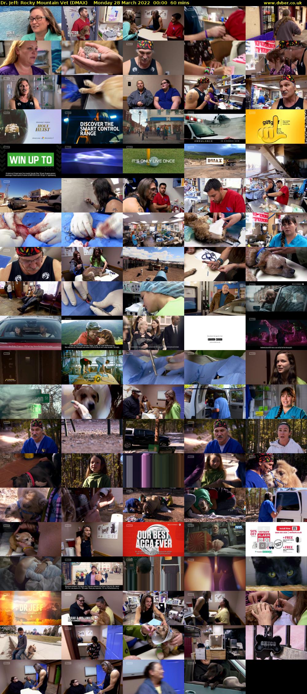 Dr. Jeff: Rocky Mountain Vet (DMAX) Monday 28 March 2022 00:00 - 01:00