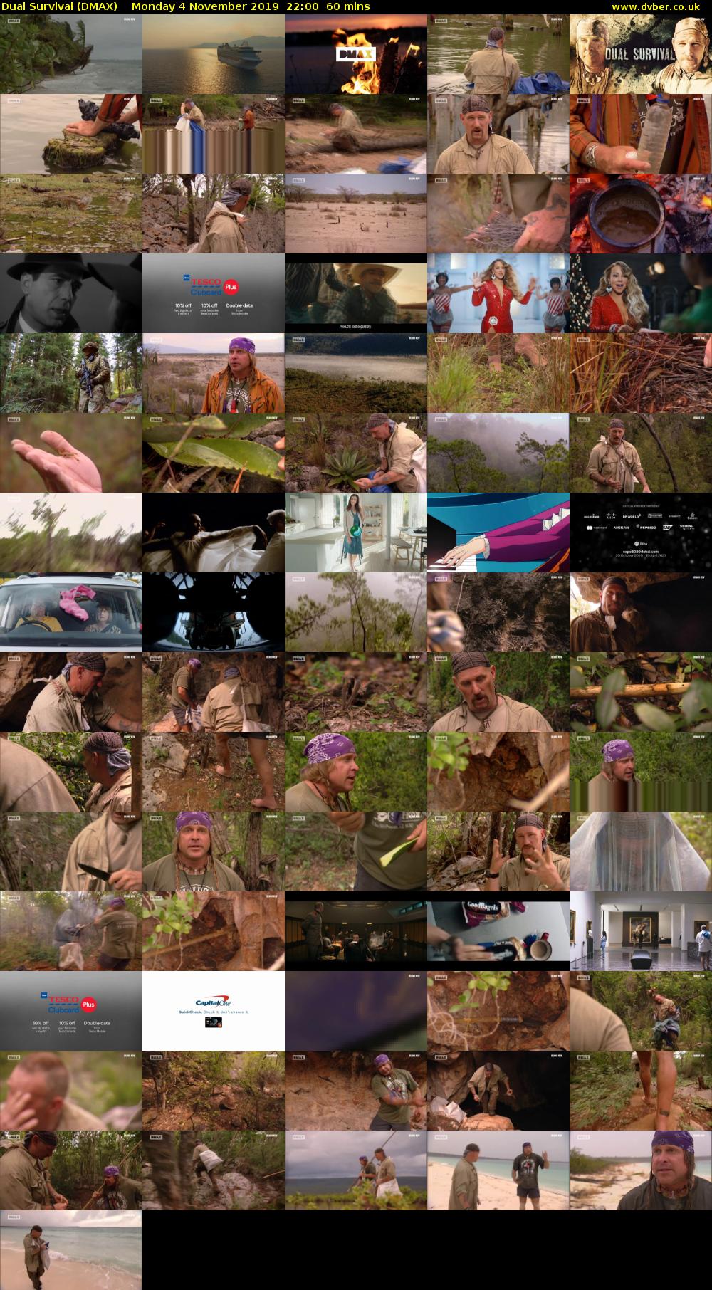 Dual Survival (DMAX) Monday 4 November 2019 22:00 - 23:00