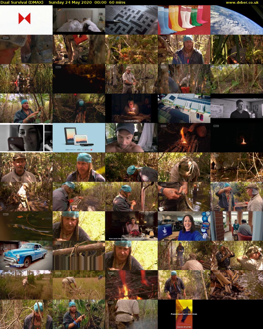 Dual Survival (DMAX) Sunday 24 May 2020 00:00 - 01:00