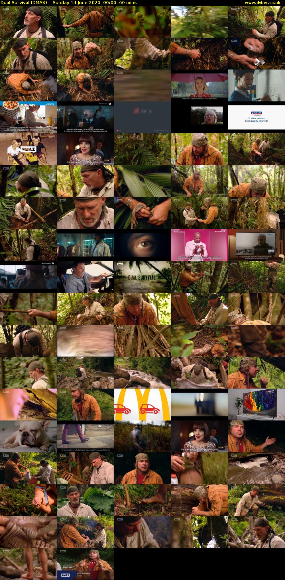 Dual Survival (DMAX) Sunday 14 June 2020 00:00 - 01:00