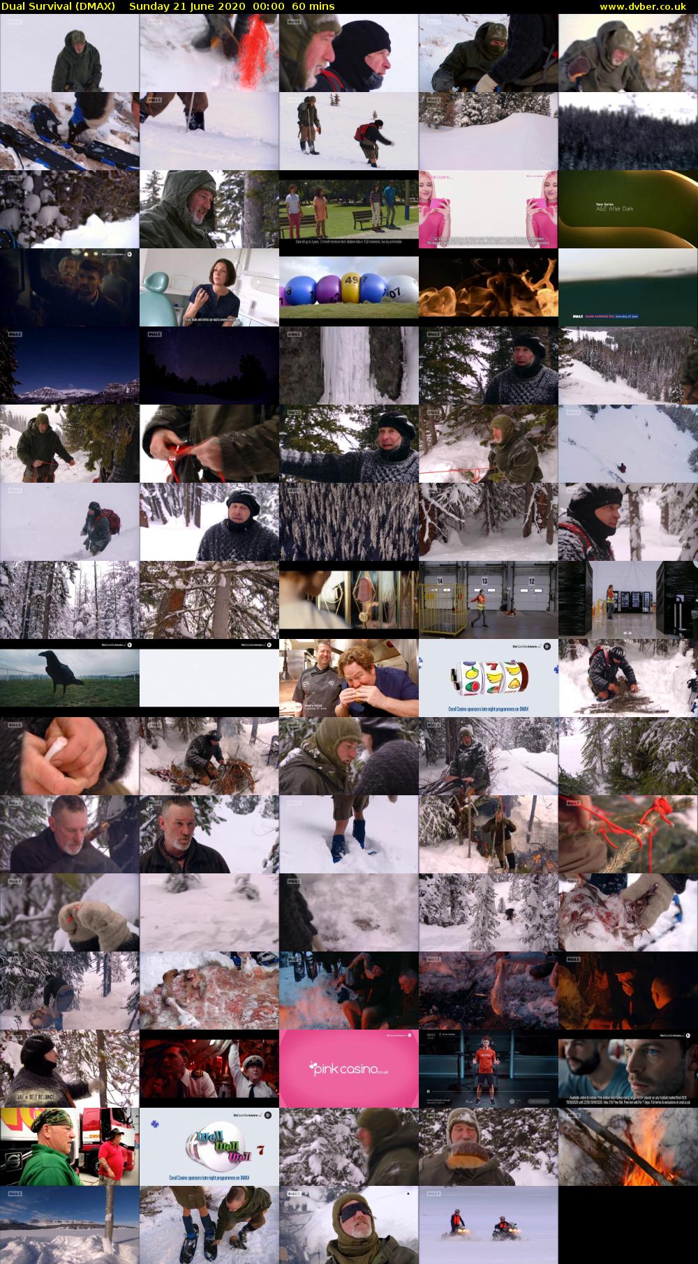 Dual Survival (DMAX) Sunday 21 June 2020 00:00 - 01:00