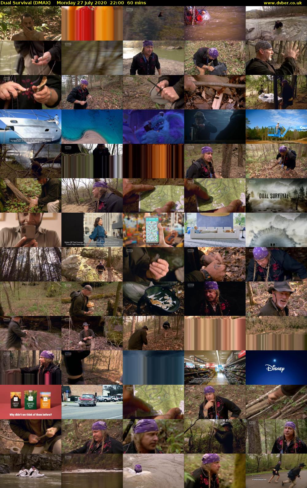 Dual Survival (DMAX) Monday 27 July 2020 22:00 - 23:00