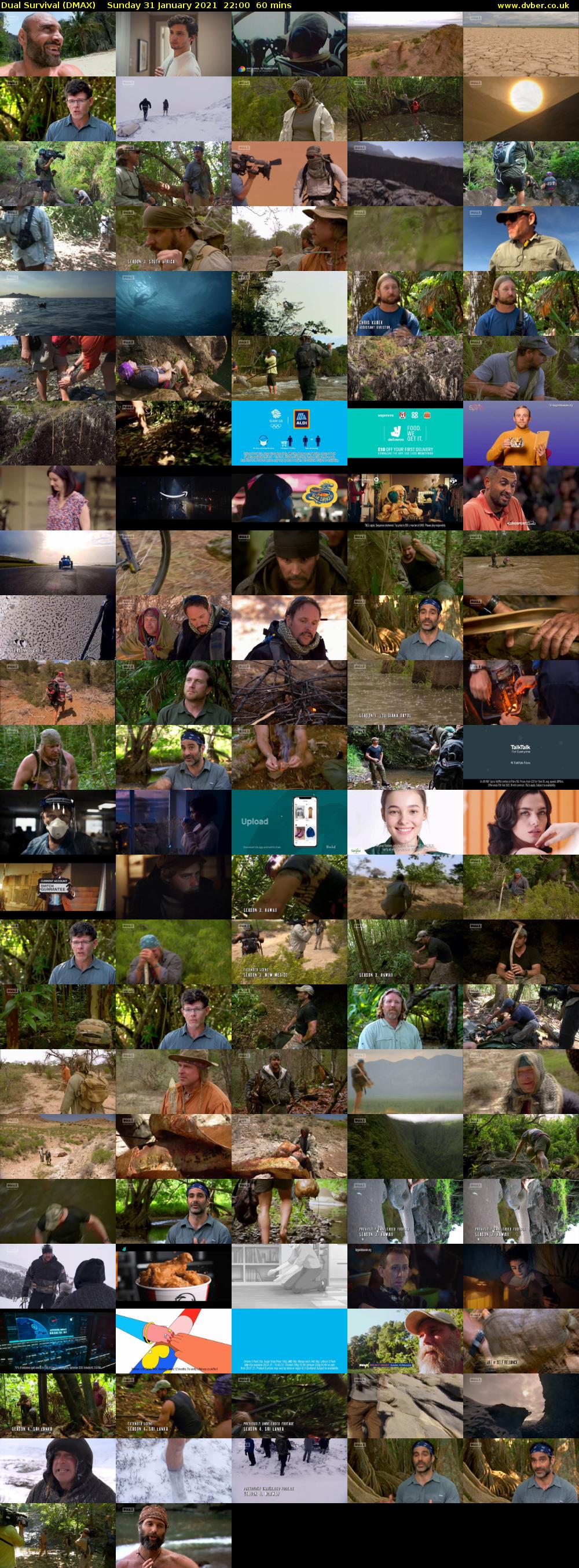 Dual Survival (DMAX) Sunday 31 January 2021 22:00 - 23:00