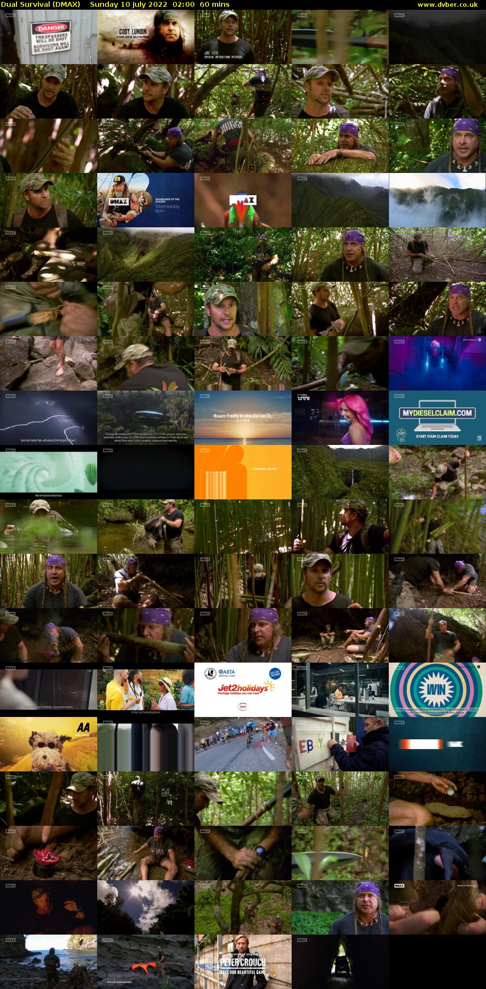 Dual Survival (DMAX) Sunday 10 July 2022 02:00 - 03:00