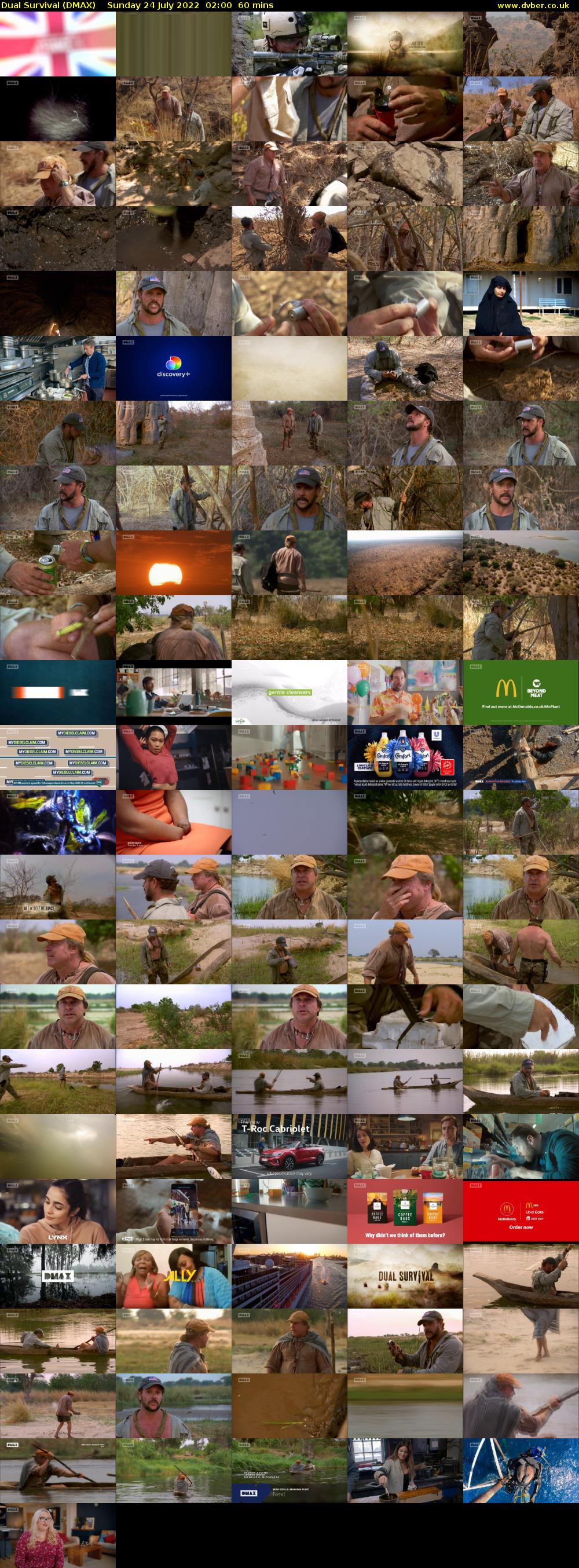 Dual Survival (DMAX) Sunday 24 July 2022 02:00 - 03:00