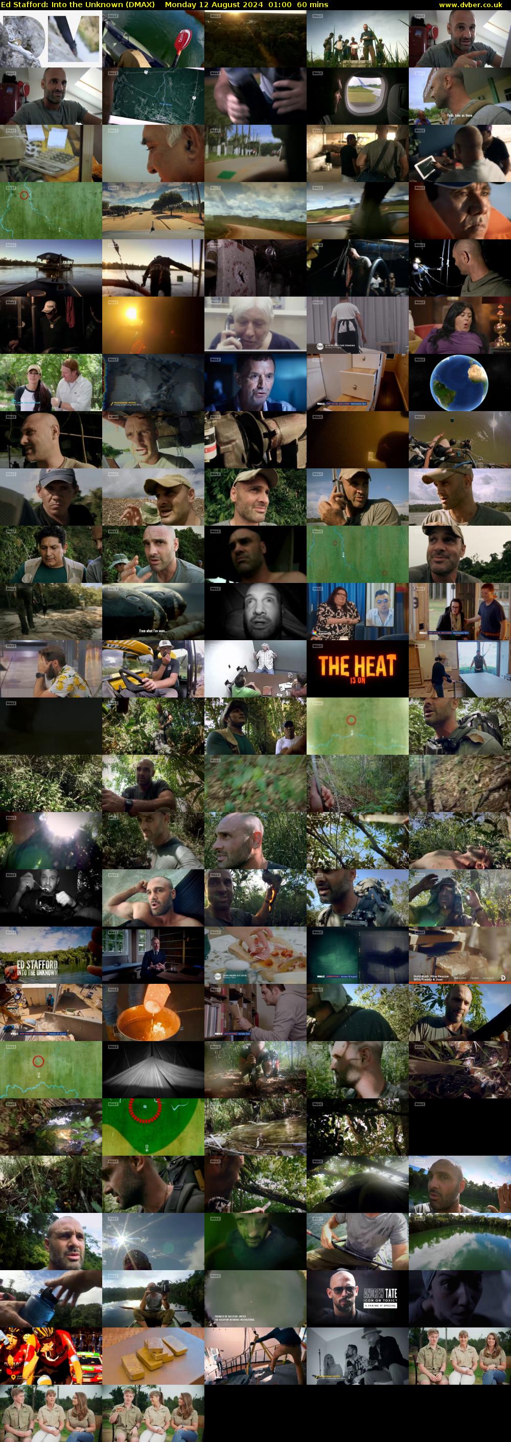 Ed Stafford: Into the Unknown (DMAX) Monday 12 August 2024 01:00 - 02:00