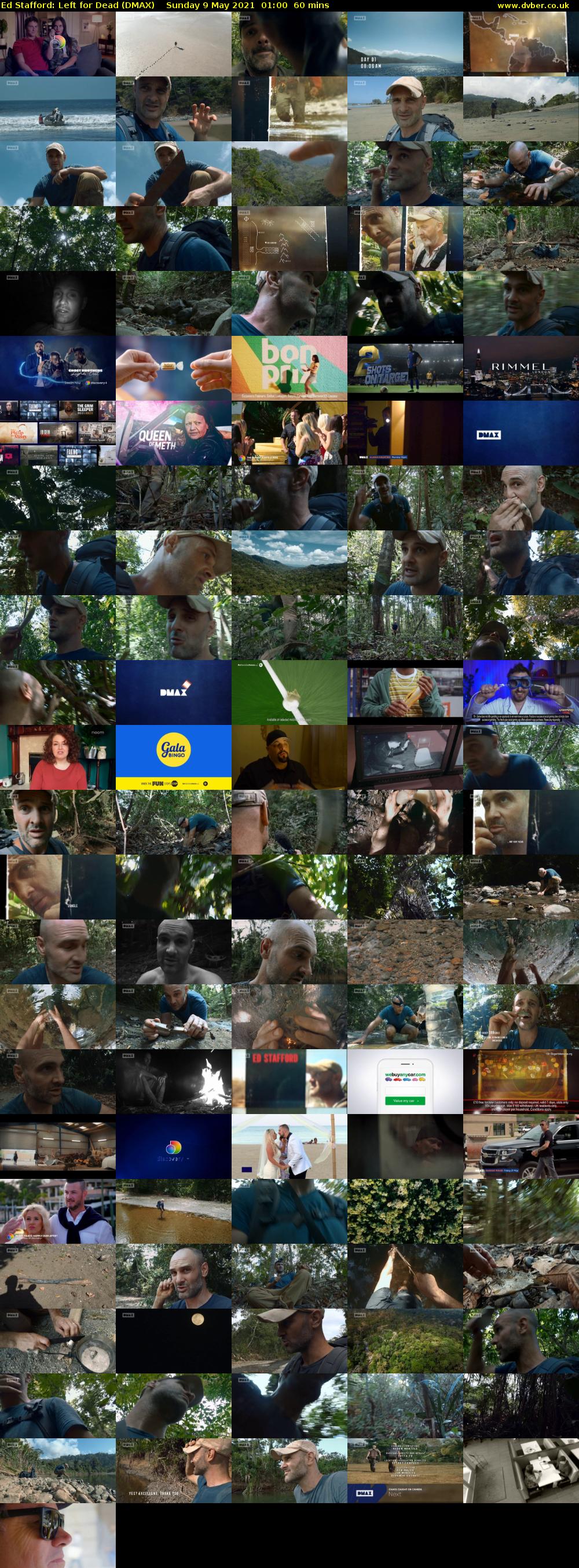 Ed Stafford: Left for Dead (DMAX) Sunday 9 May 2021 01:00 - 02:00