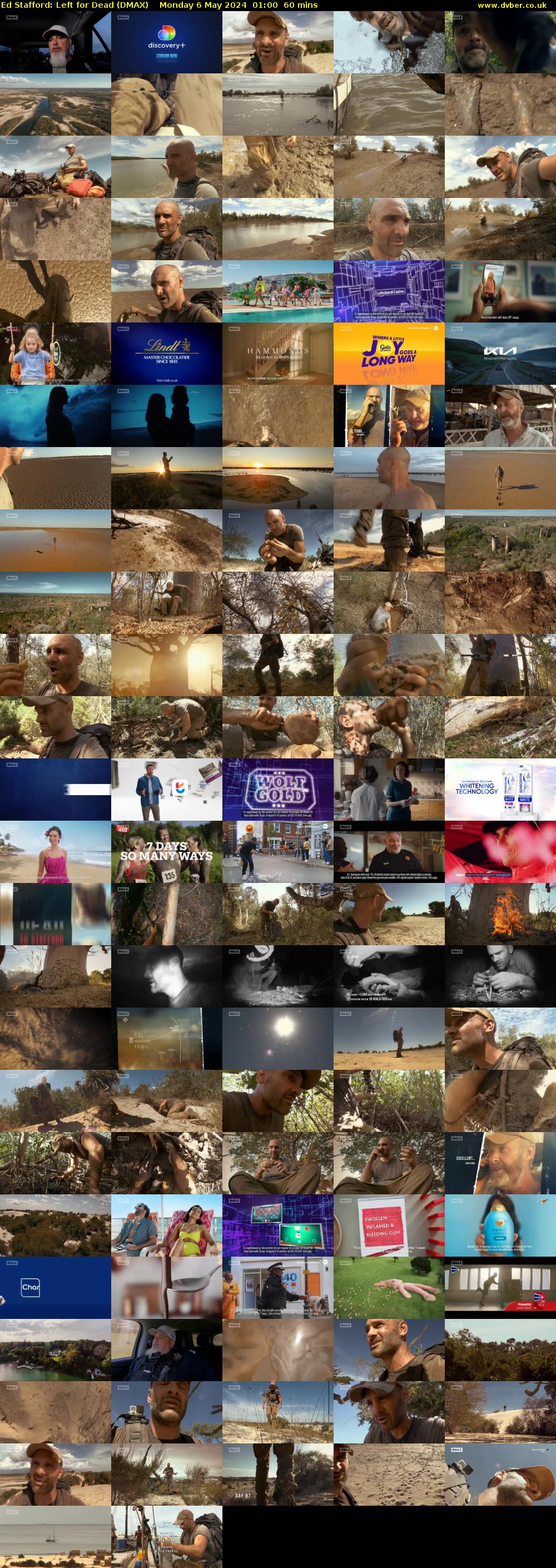 Ed Stafford: Left for Dead (DMAX) Monday 6 May 2024 01:00 - 02:00