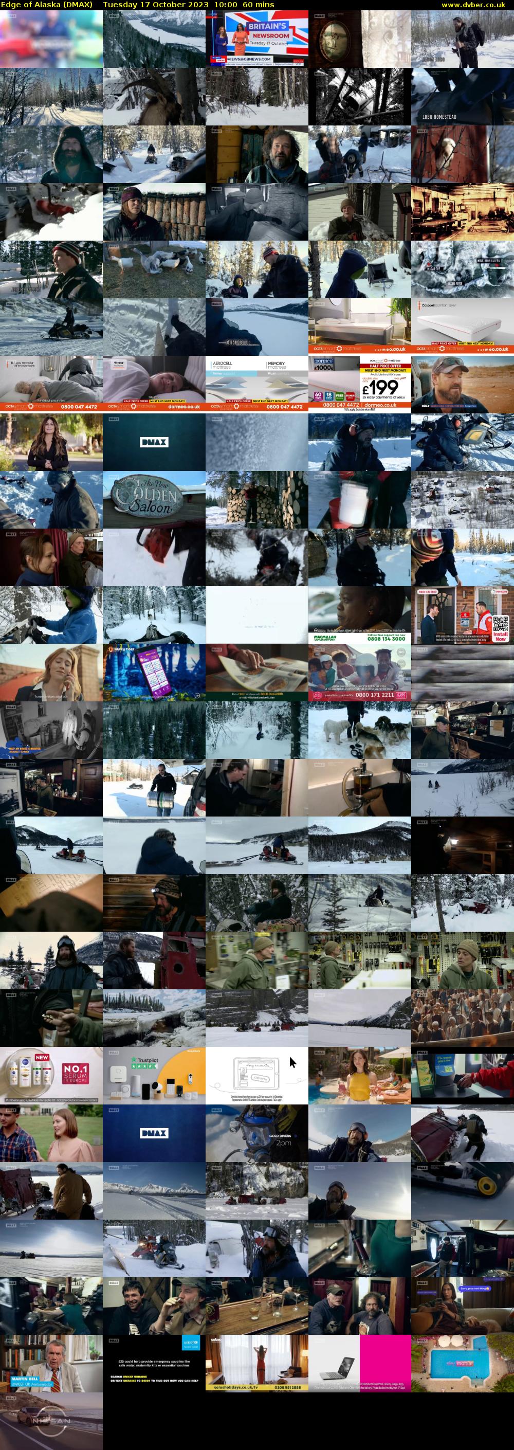 Edge of Alaska (DMAX) Tuesday 17 October 2023 10:00 - 11:00
