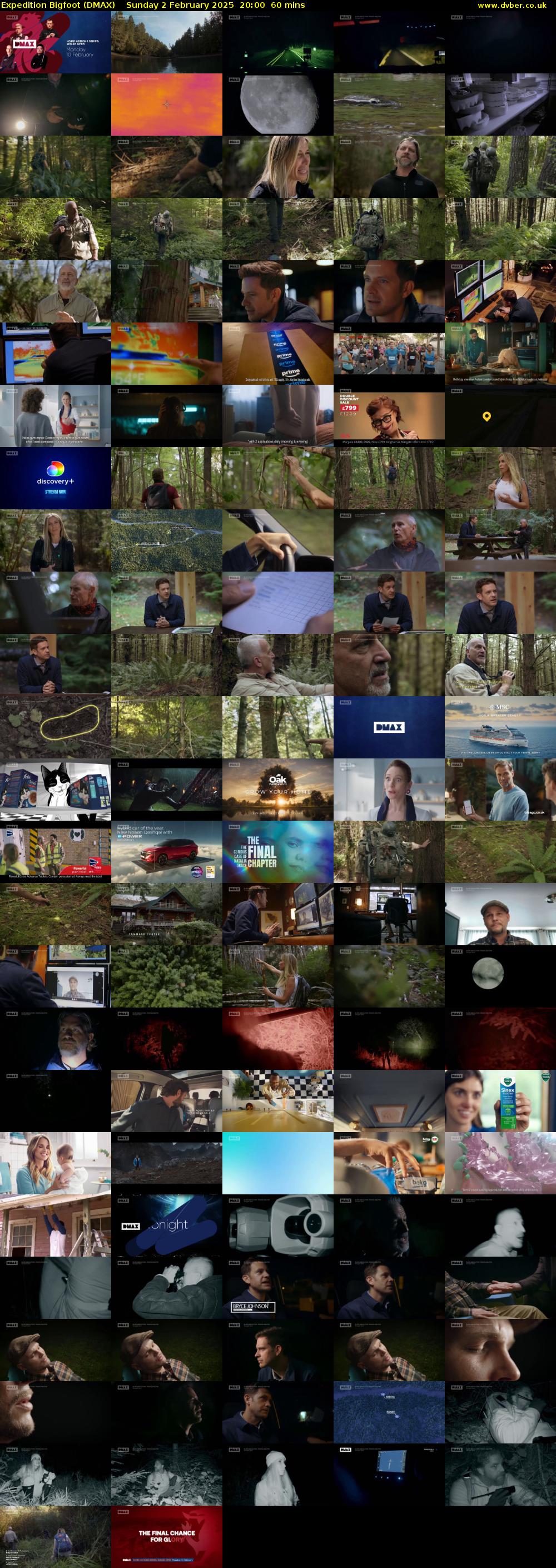 Expedition Bigfoot (DMAX) Sunday 2 February 2025 20:00 - 21:00
