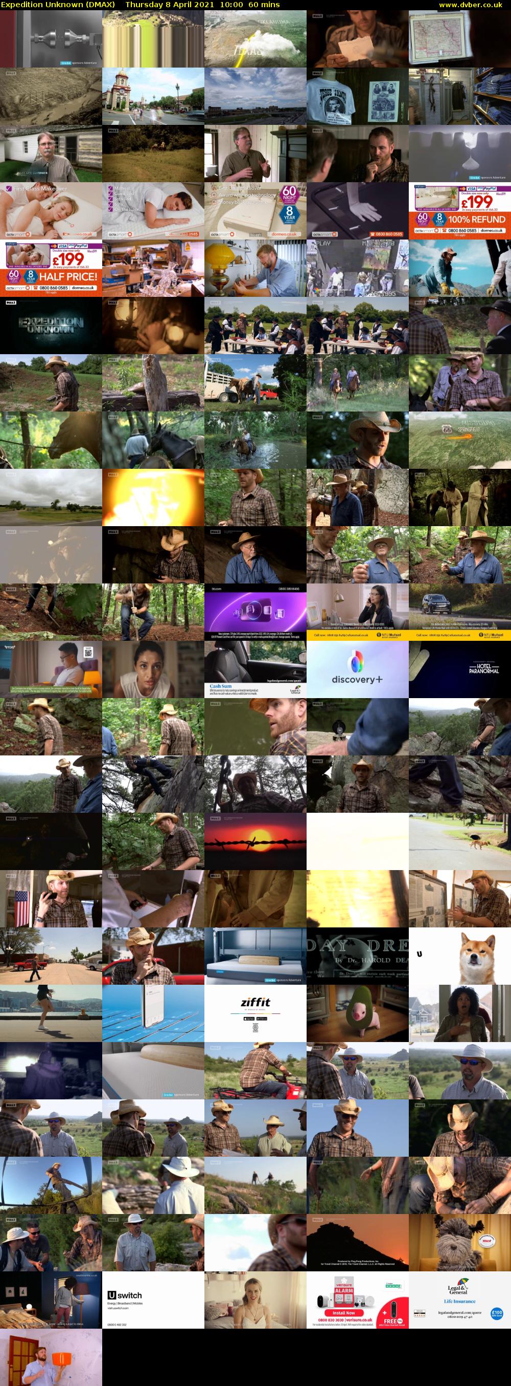 Expedition Unknown (DMAX) Thursday 8 April 2021 10:00 - 11:00