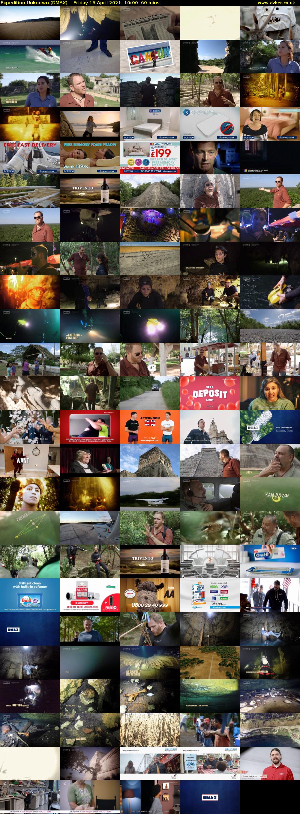 Expedition Unknown (DMAX) Friday 16 April 2021 10:00 - 11:00