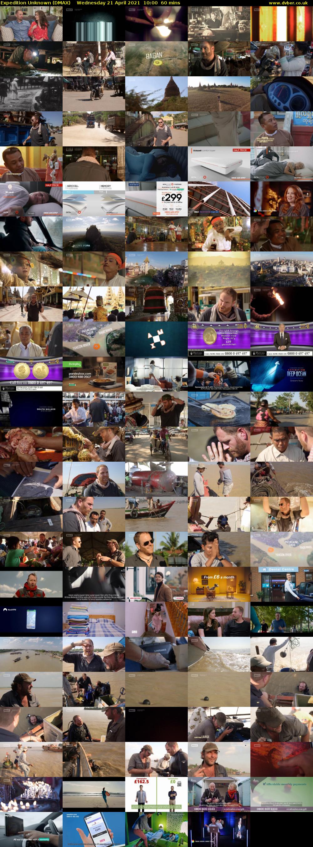 Expedition Unknown (DMAX) Wednesday 21 April 2021 10:00 - 11:00