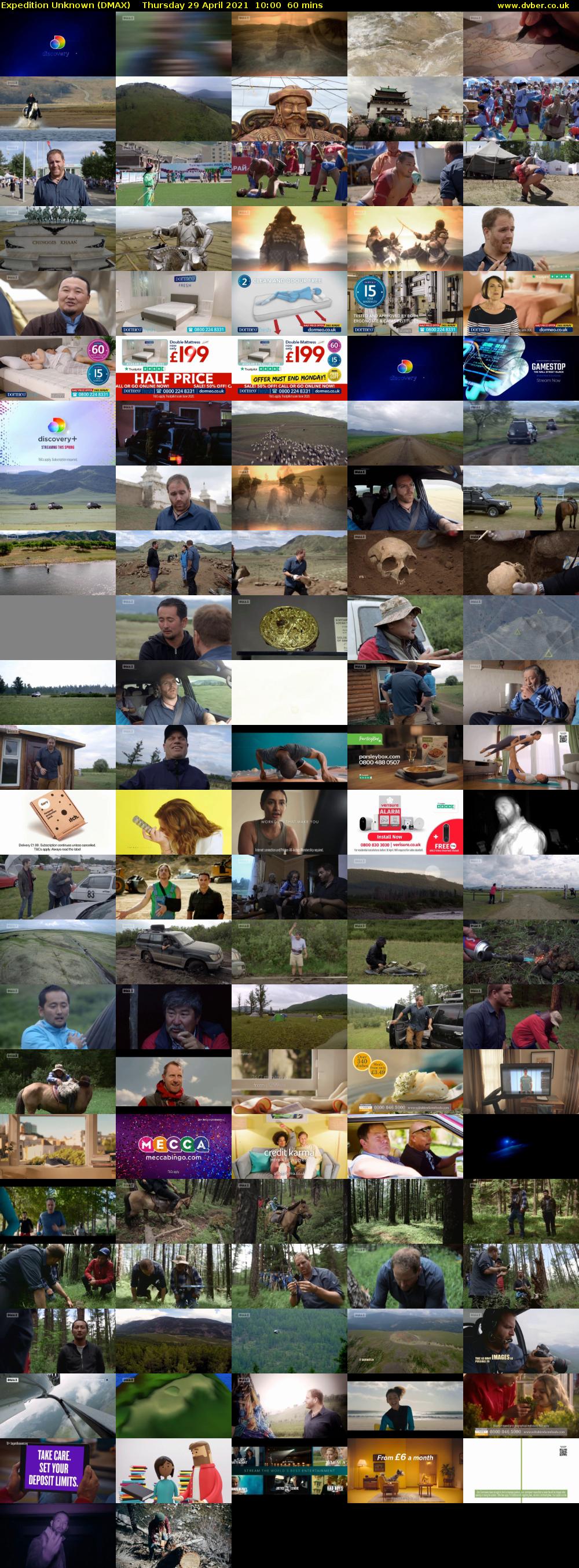 Expedition Unknown (DMAX) Thursday 29 April 2021 10:00 - 11:00