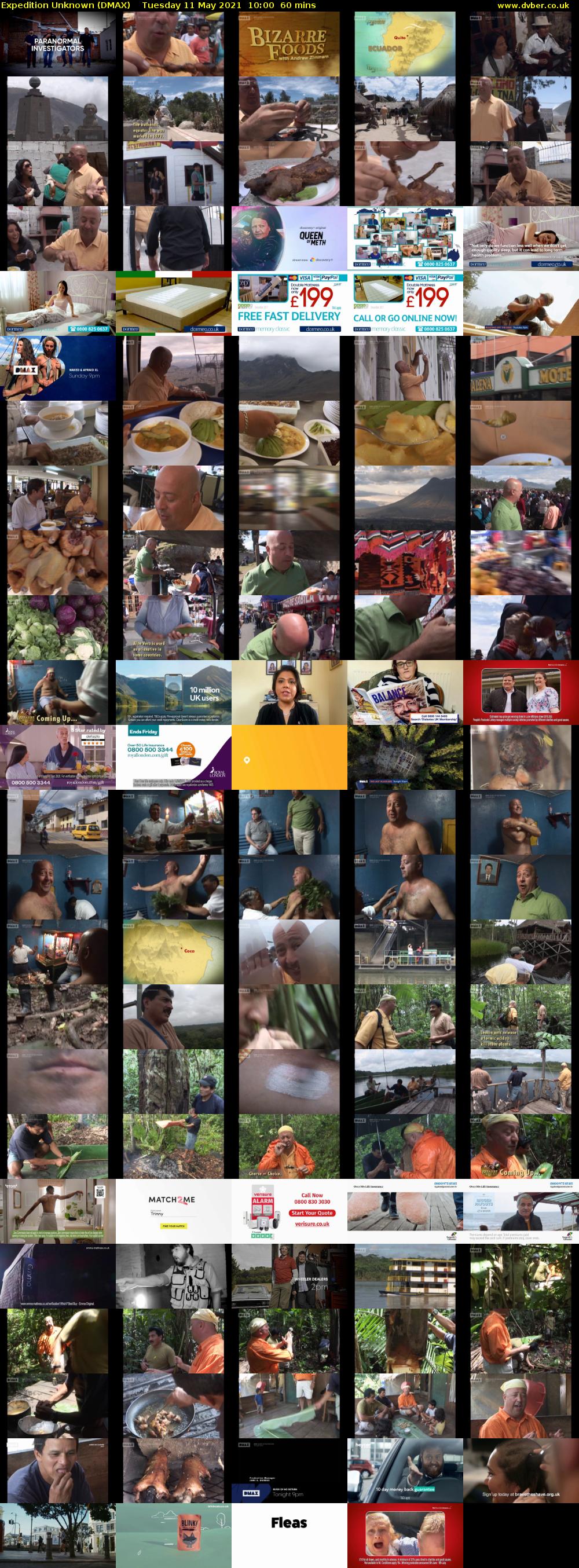 Expedition Unknown (DMAX) Tuesday 11 May 2021 10:00 - 11:00