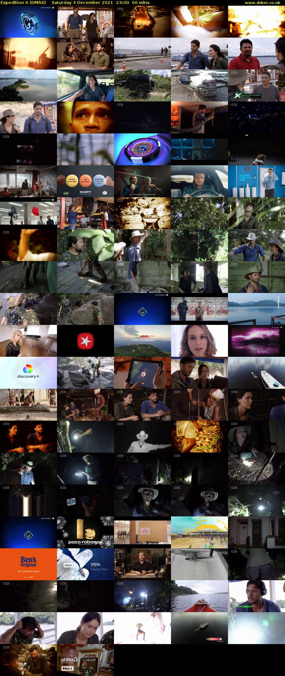 Expedition X (DMAX) Saturday 4 December 2021 23:00 - 00:00