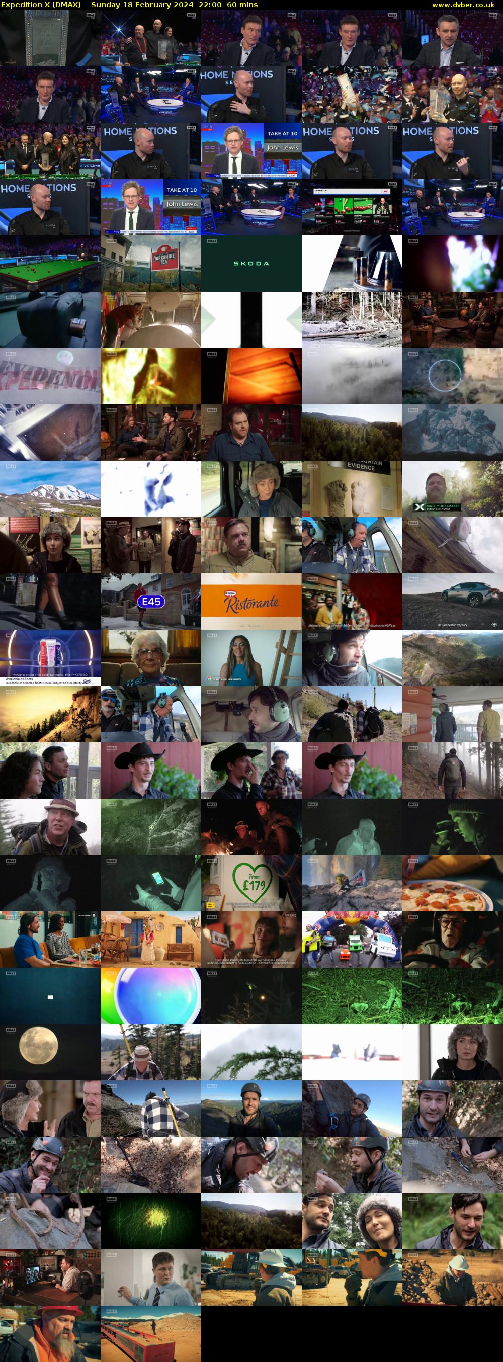 Expedition X (DMAX) Sunday 18 February 2024 22:00 - 23:00