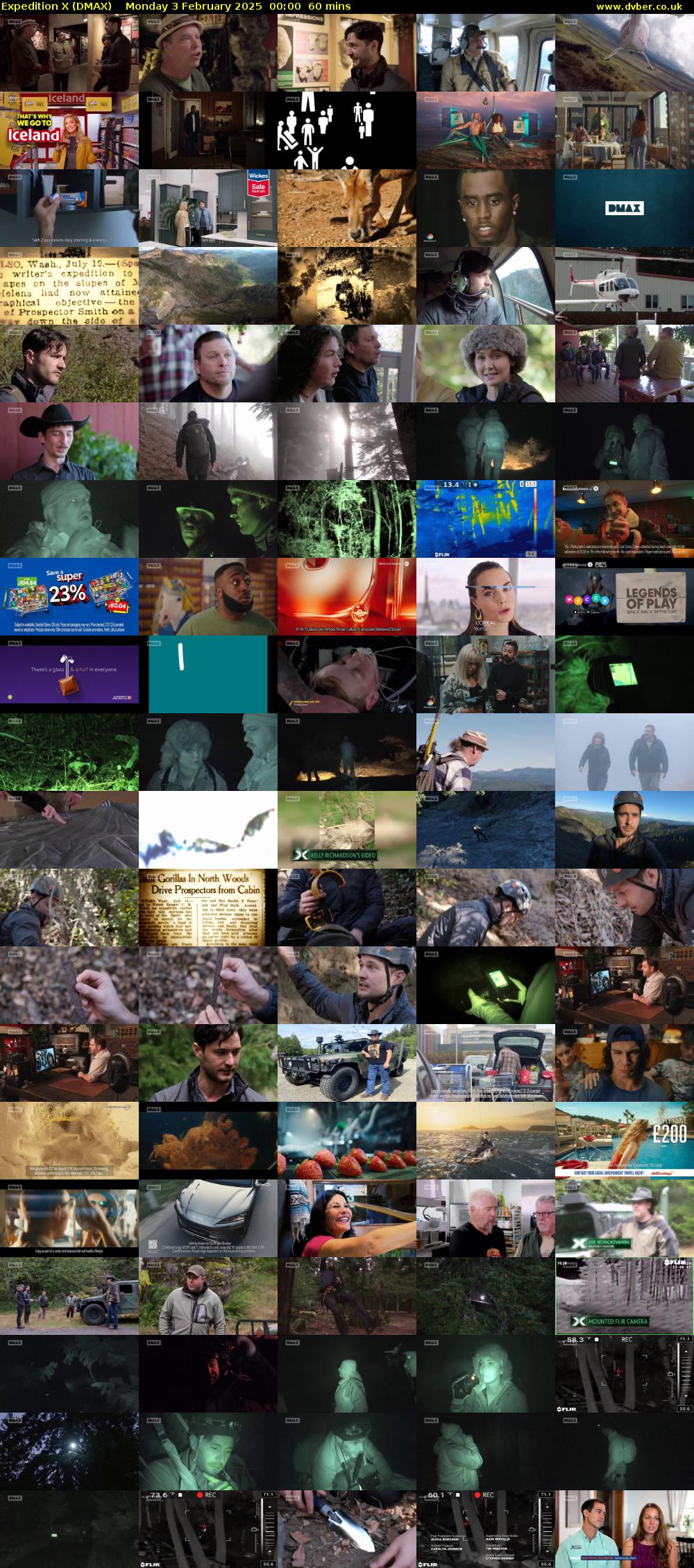 Expedition X (DMAX) Monday 3 February 2025 00:00 - 01:00