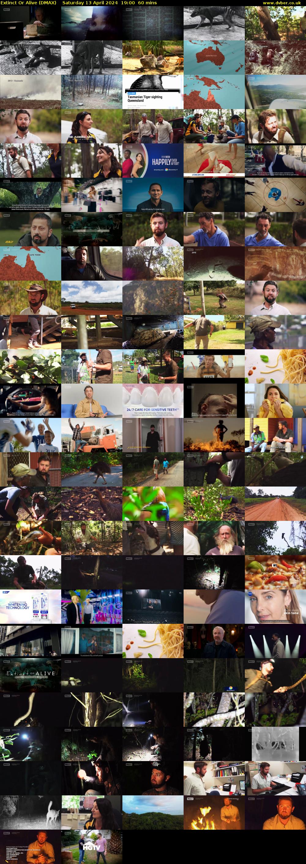 Extinct Or Alive (DMAX) Saturday 13 April 2024 19:00 - 20:00