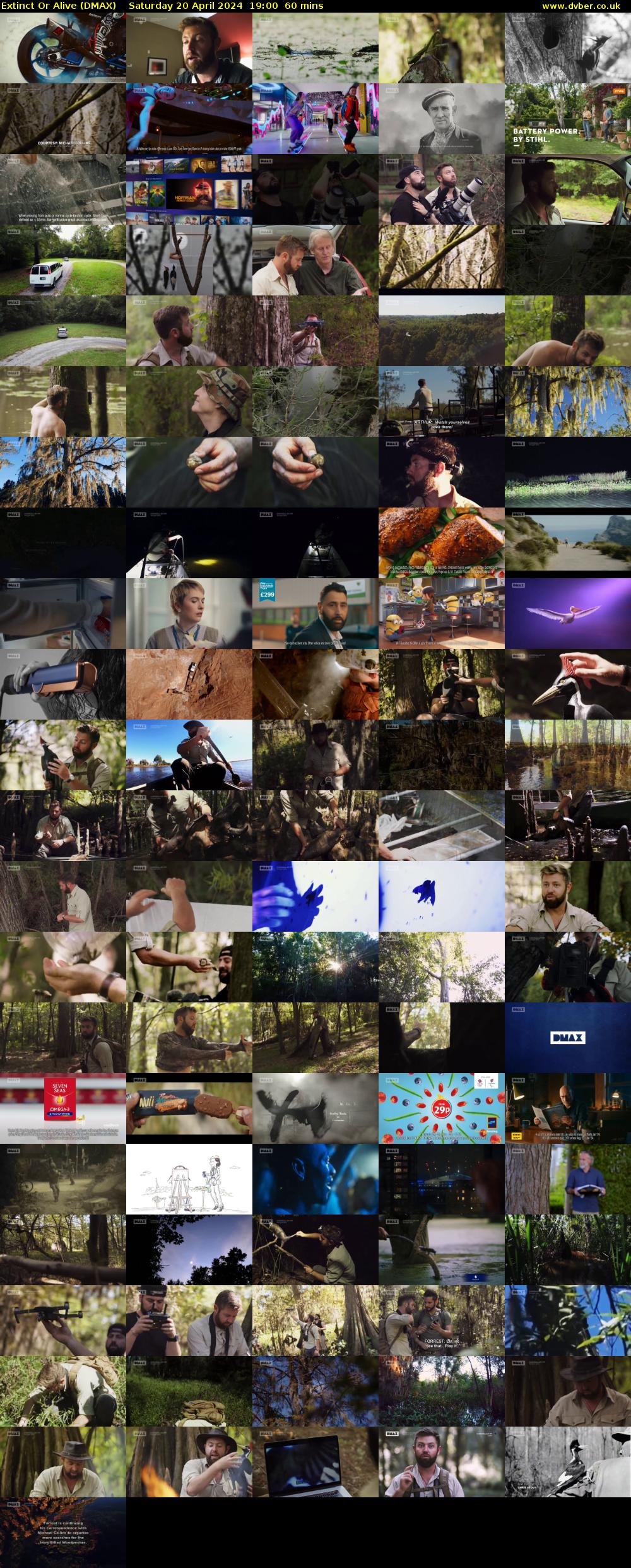 Extinct Or Alive (DMAX) Saturday 20 April 2024 19:00 - 20:00