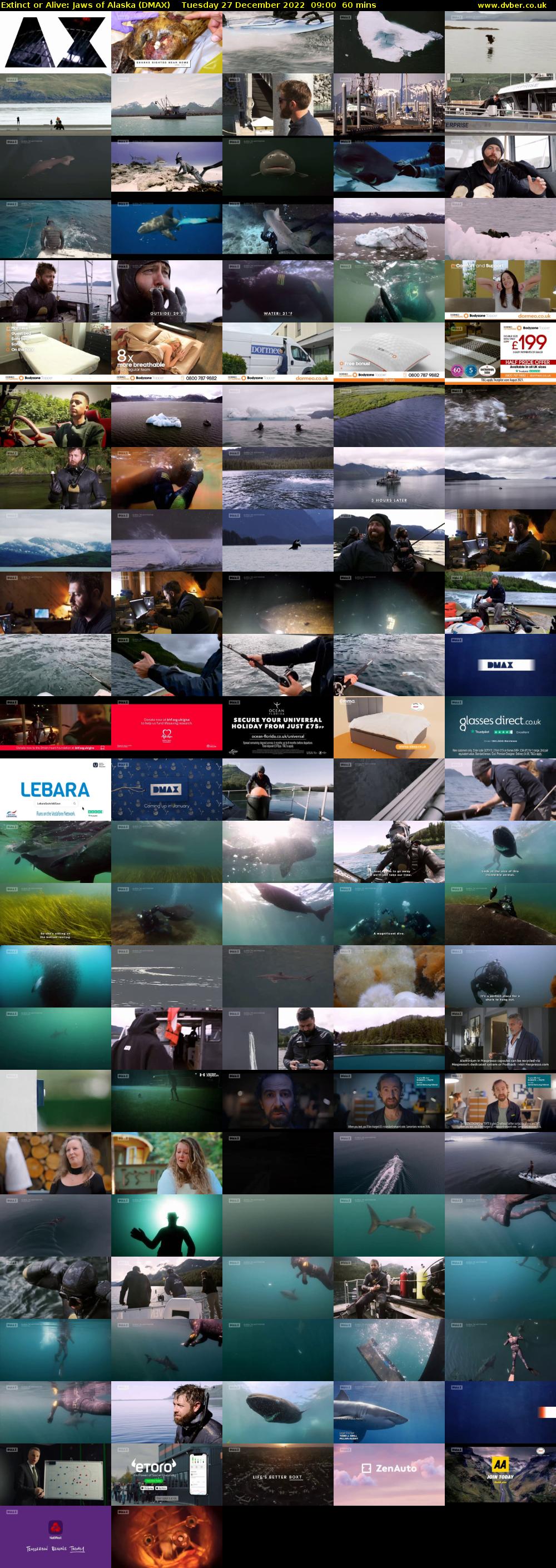 Extinct or Alive: Jaws of Alaska (DMAX) Tuesday 27 December 2022 09:00 - 10:00