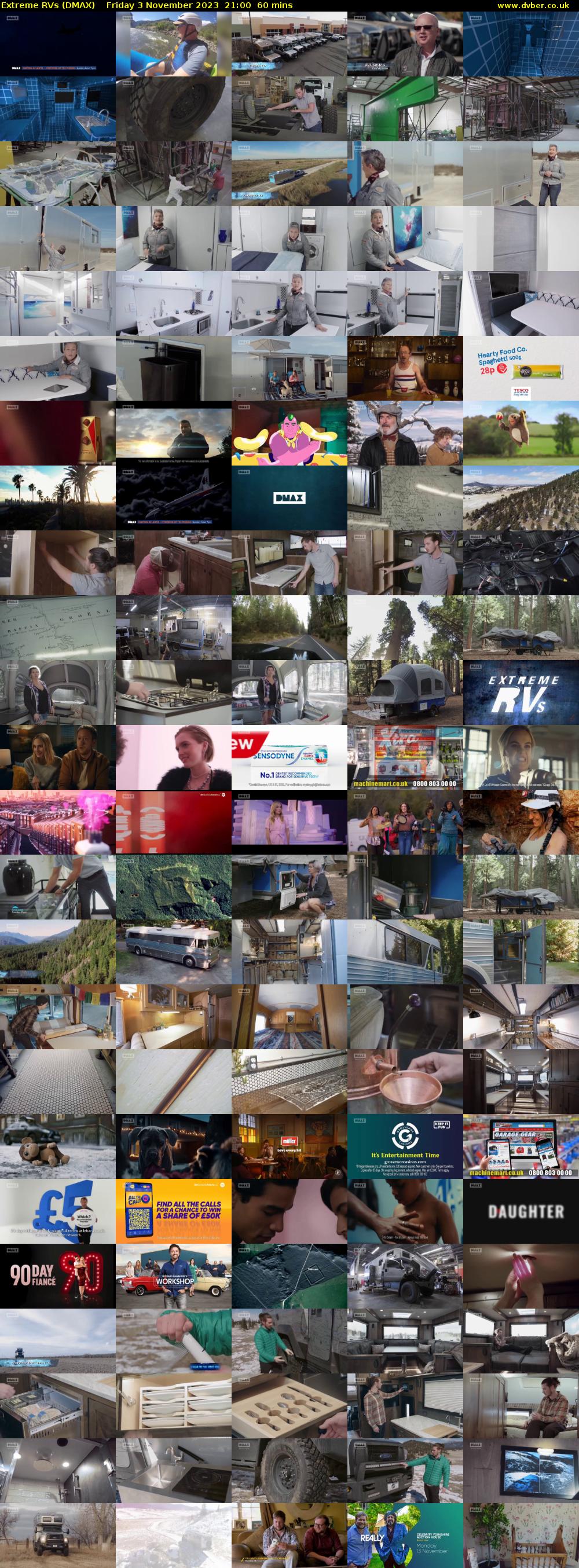 Extreme RVs (DMAX) Friday 3 November 2023 21:00 - 22:00