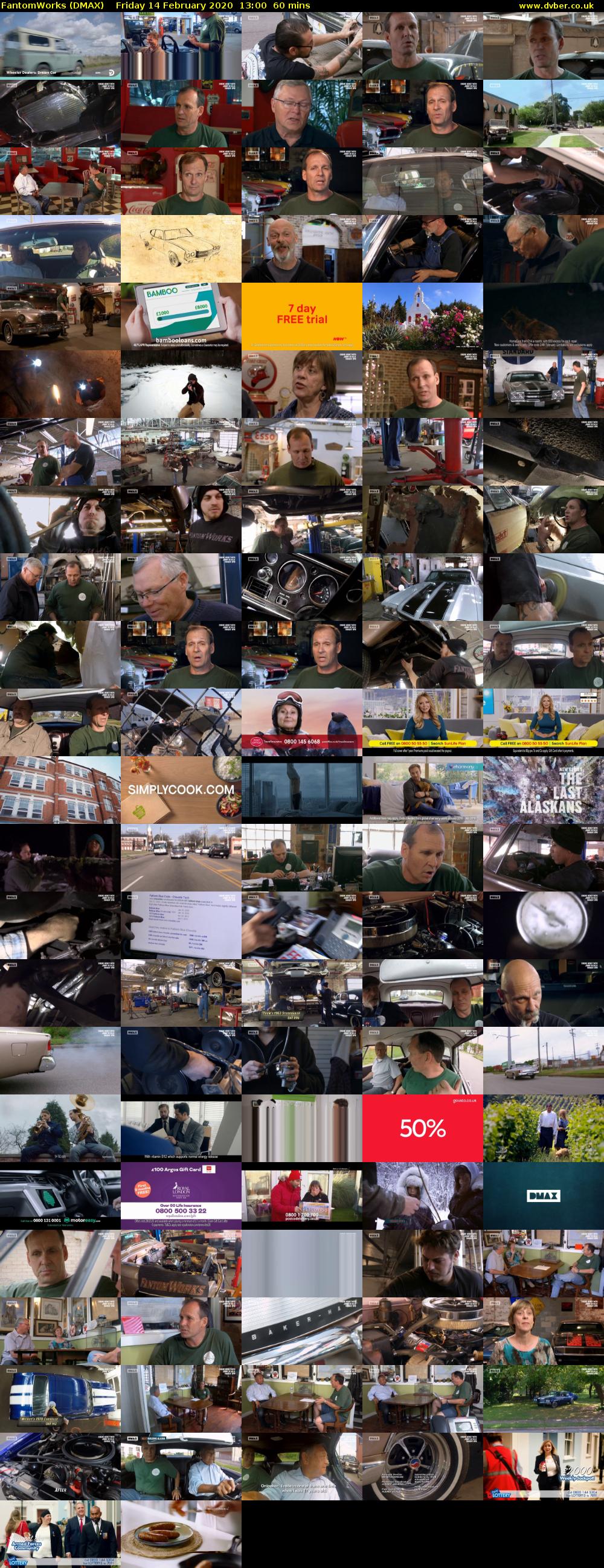 FantomWorks (DMAX) Friday 14 February 2020 13:00 - 14:00