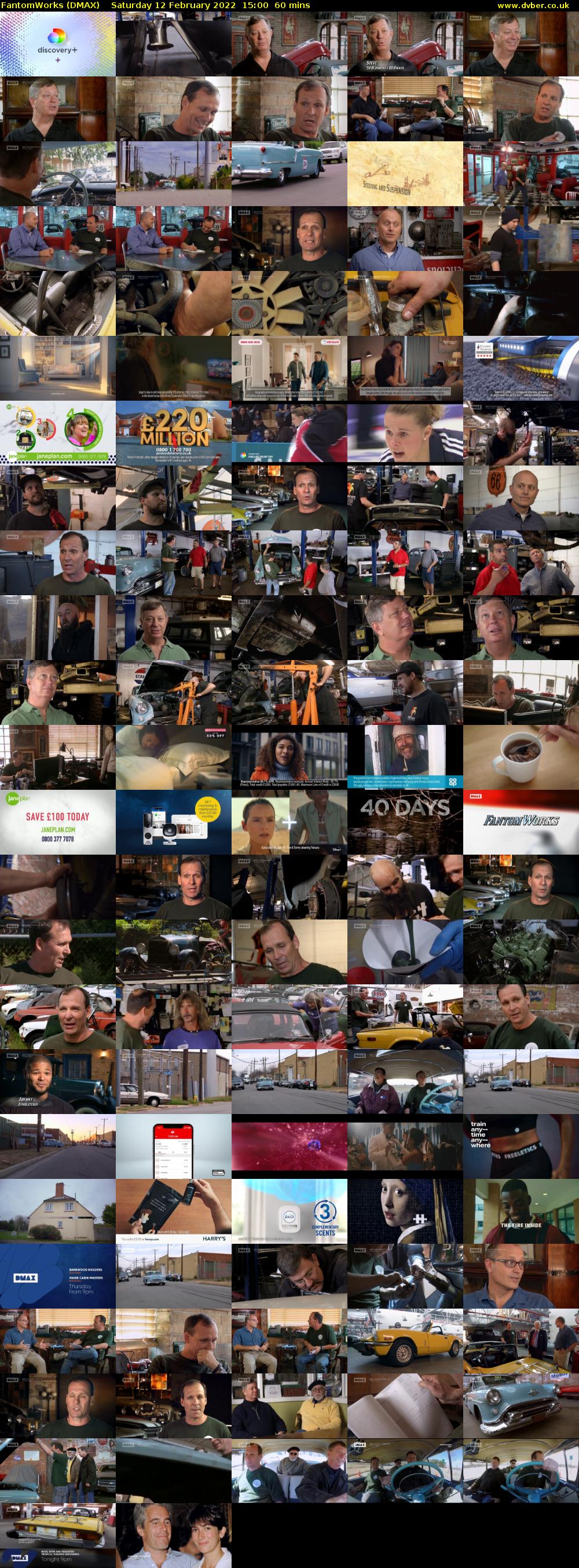 FantomWorks (DMAX) Saturday 12 February 2022 15:00 - 16:00