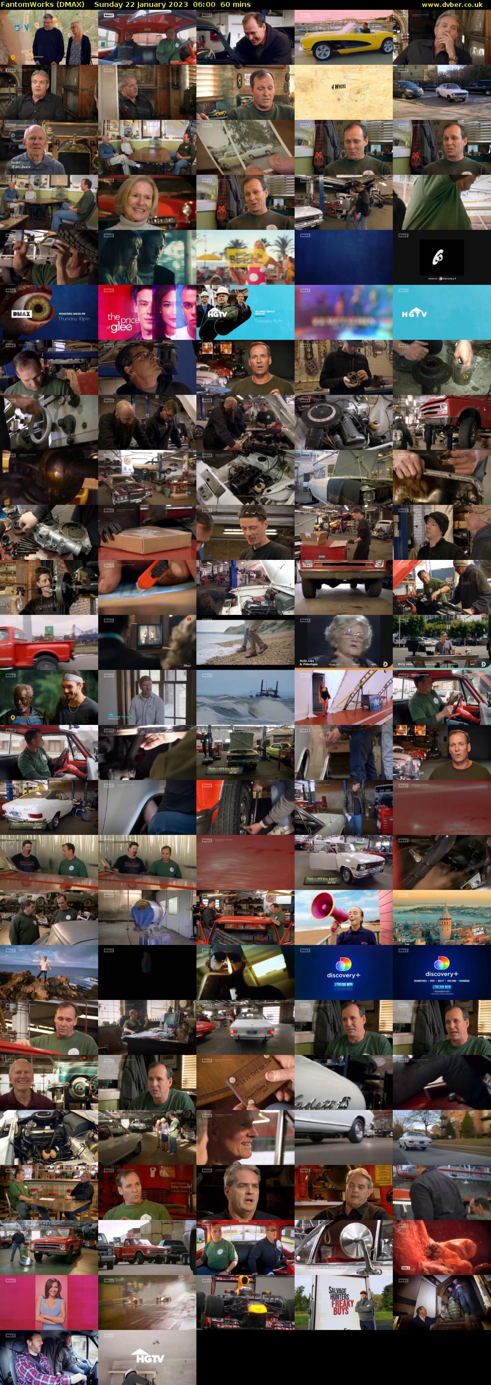 FantomWorks (DMAX) Sunday 22 January 2023 06:00 - 07:00