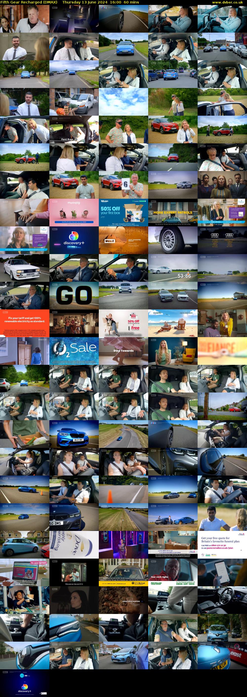 Fifth Gear Recharged (DMAX) Thursday 13 June 2024 16:00 - 17:00