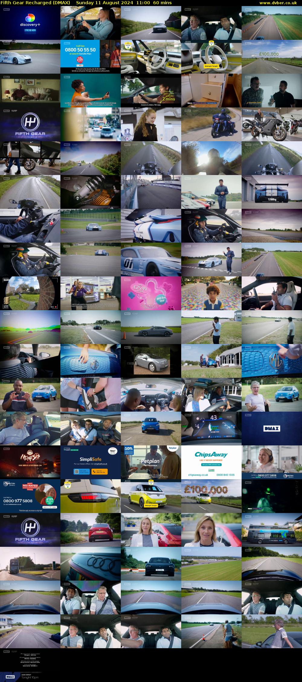 Fifth Gear Recharged (DMAX) Sunday 11 August 2024 11:00 - 12:00