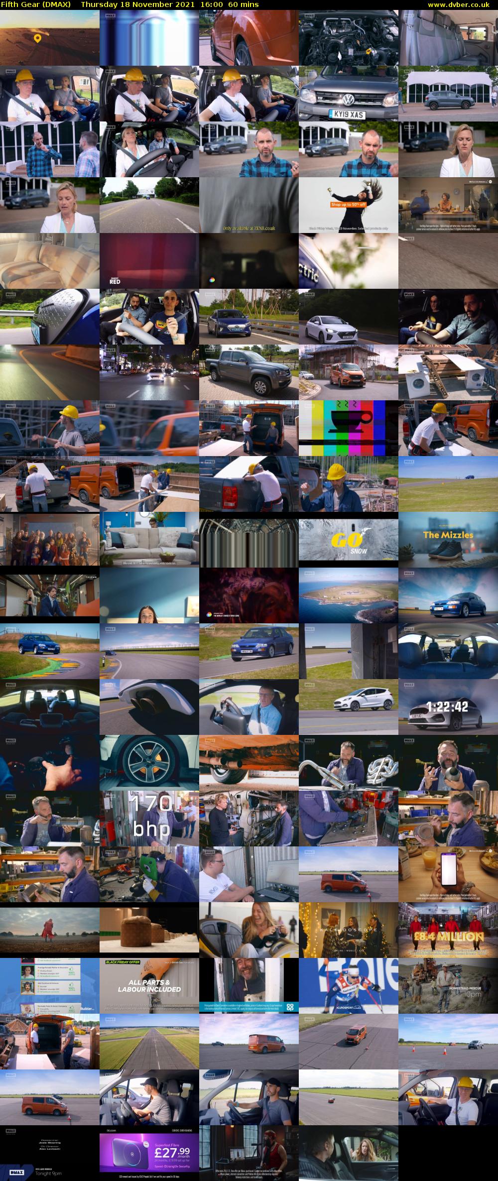 Fifth Gear (DMAX) Thursday 18 November 2021 16:00 - 17:00