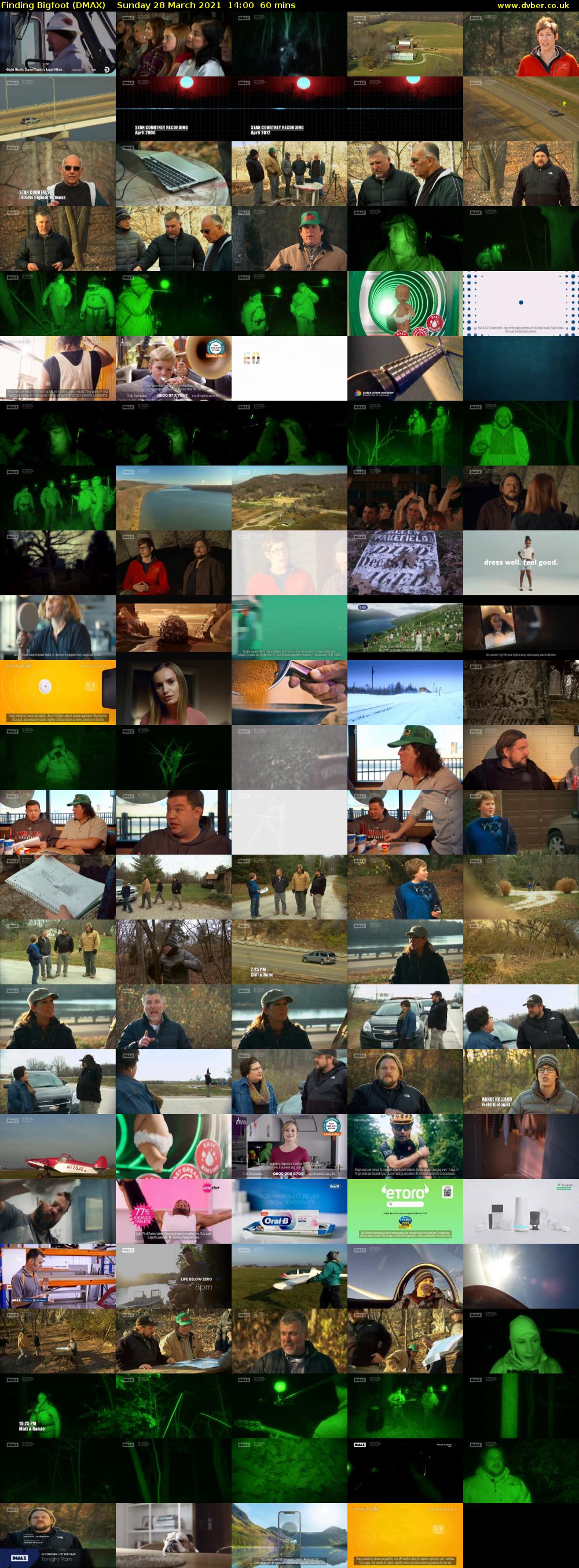 Finding Bigfoot (DMAX) Sunday 28 March 2021 14:00 - 15:00