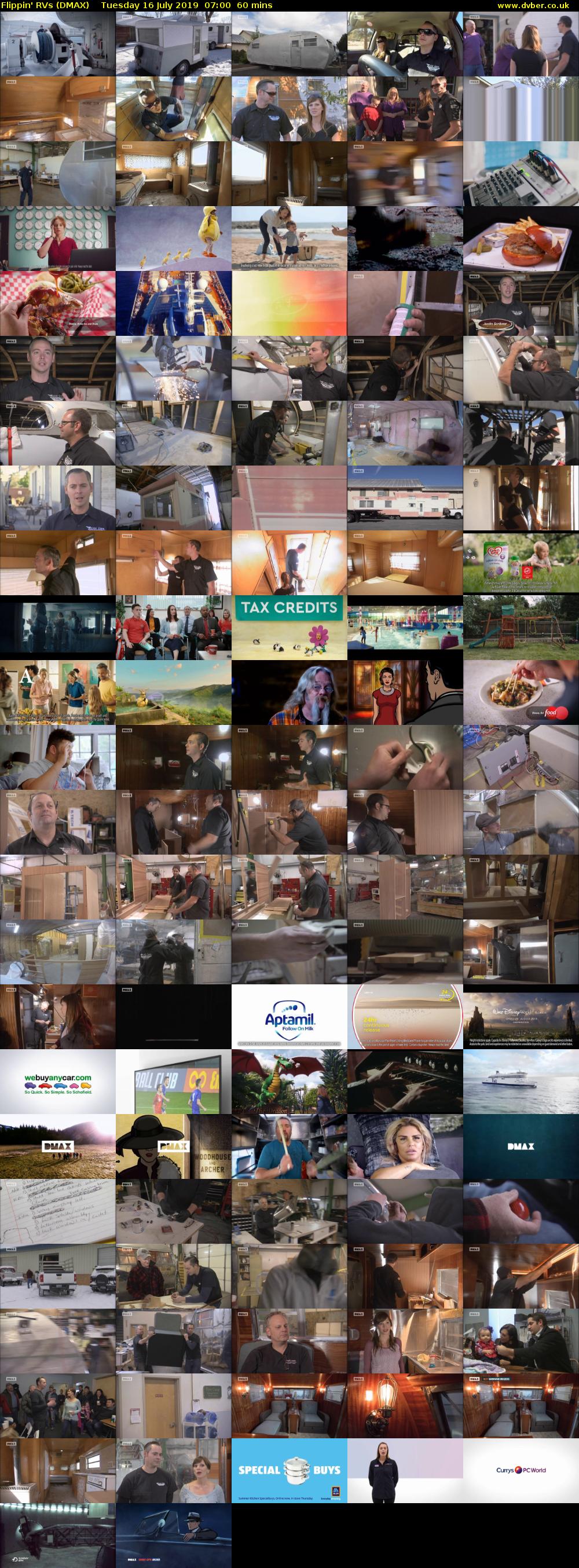 Flippin' RVs (DMAX) Tuesday 16 July 2019 07:00 - 08:00