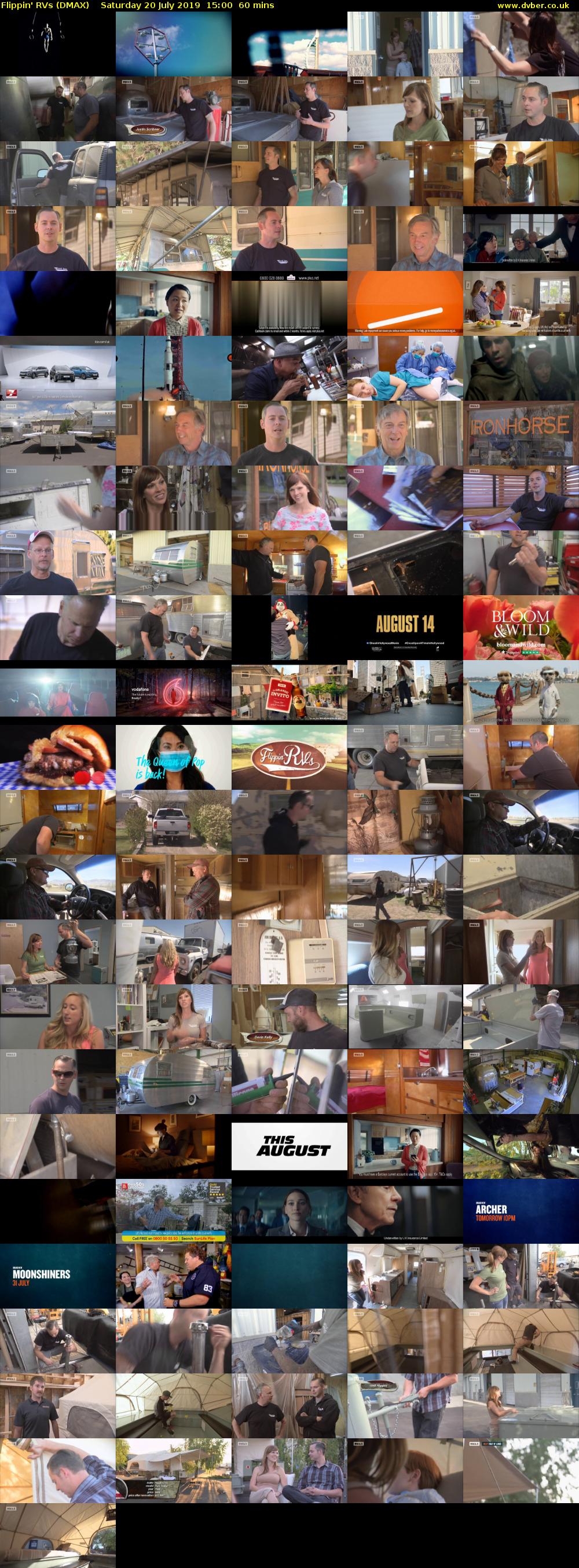Flippin' RVs (DMAX) Saturday 20 July 2019 15:00 - 16:00