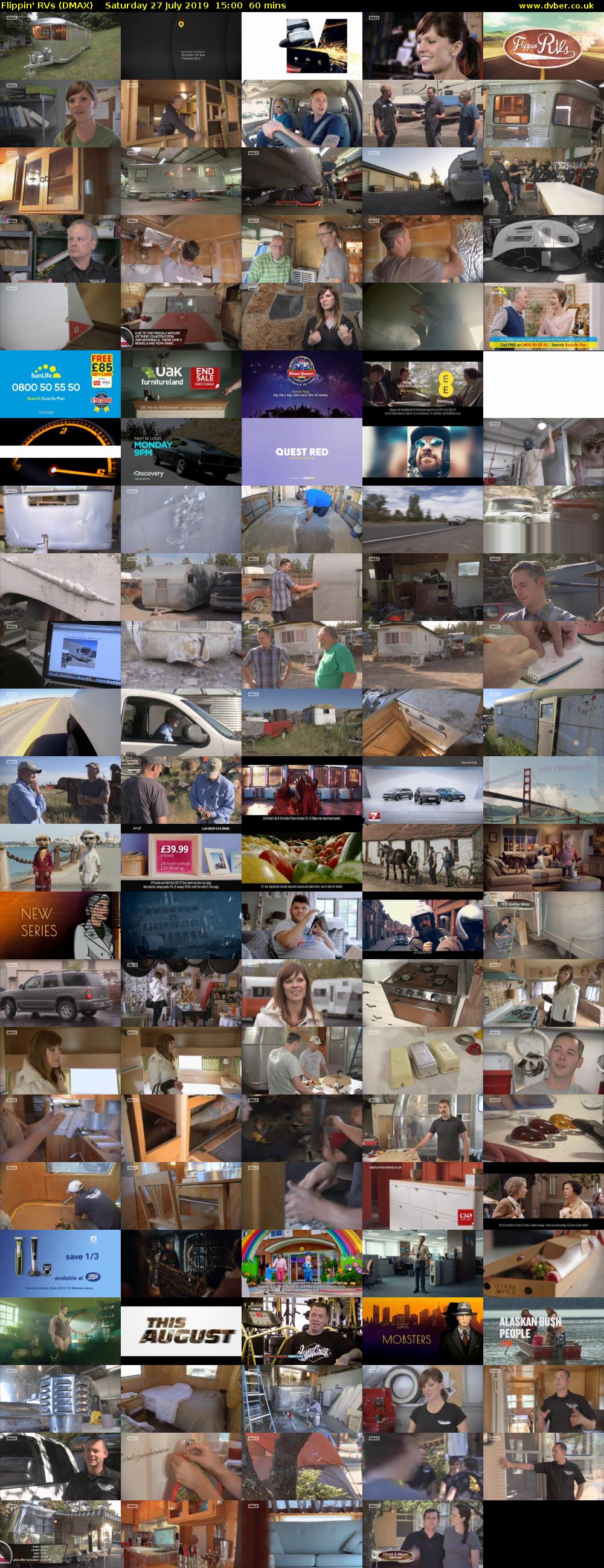 Flippin' RVs (DMAX) Saturday 27 July 2019 15:00 - 16:00
