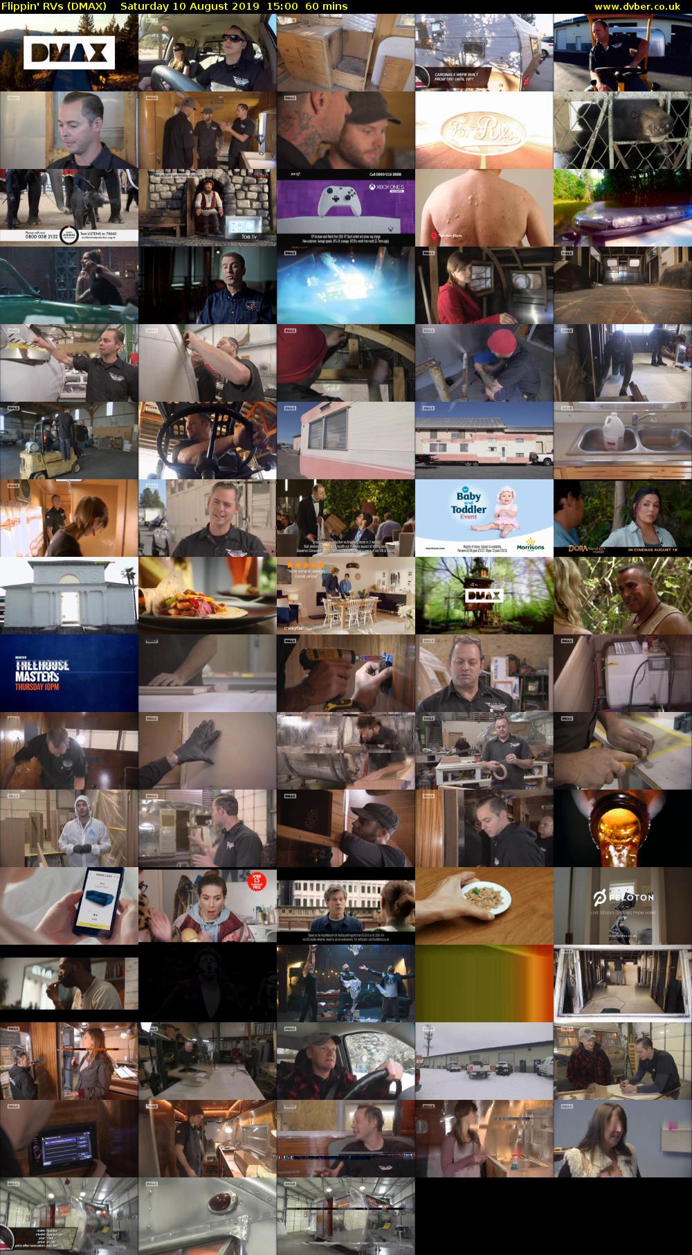 Flippin' RVs (DMAX) Saturday 10 August 2019 15:00 - 16:00