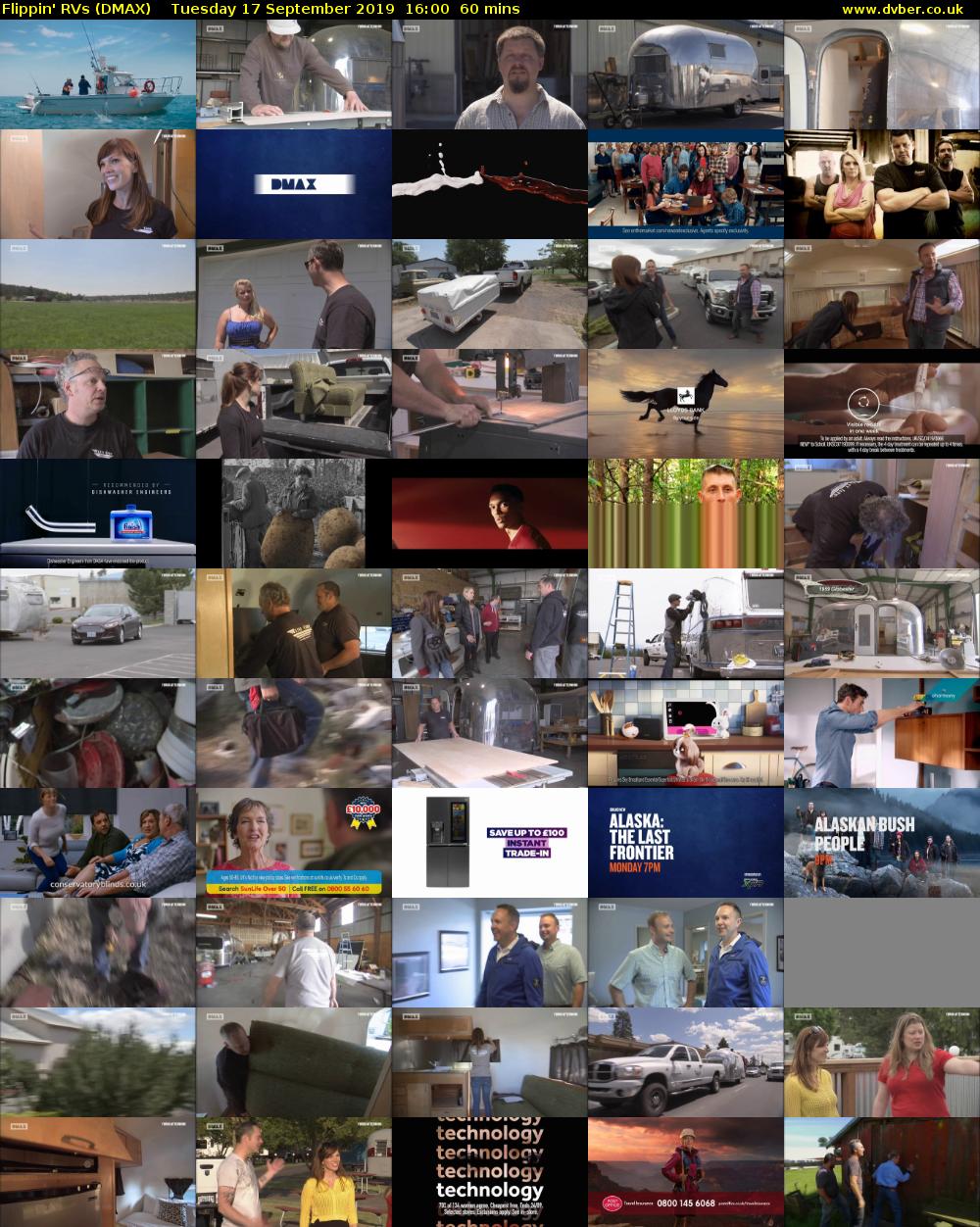 Flippin' RVs (DMAX) Tuesday 17 September 2019 16:00 - 17:00