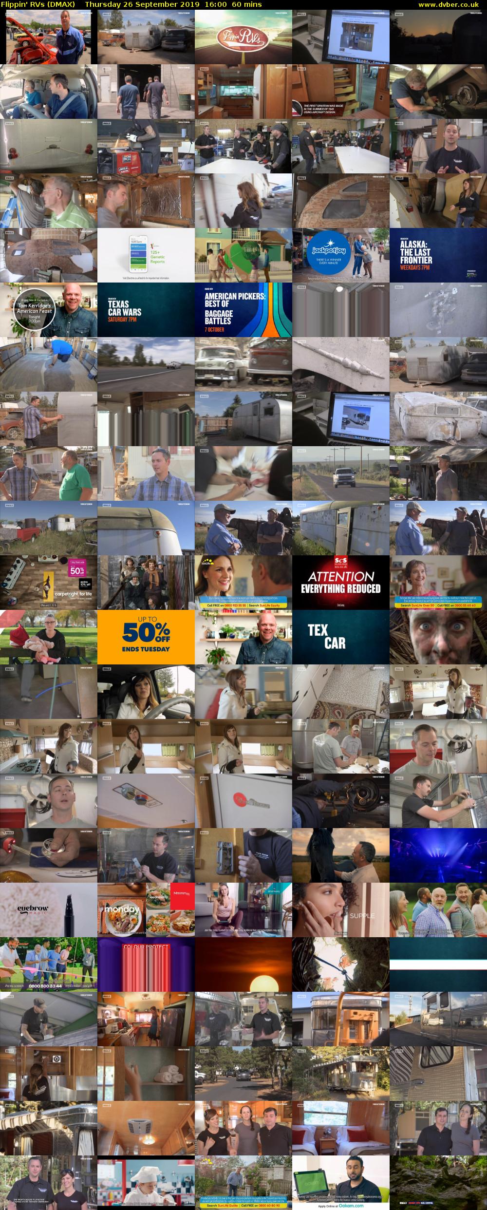 Flippin' RVs (DMAX) Thursday 26 September 2019 16:00 - 17:00