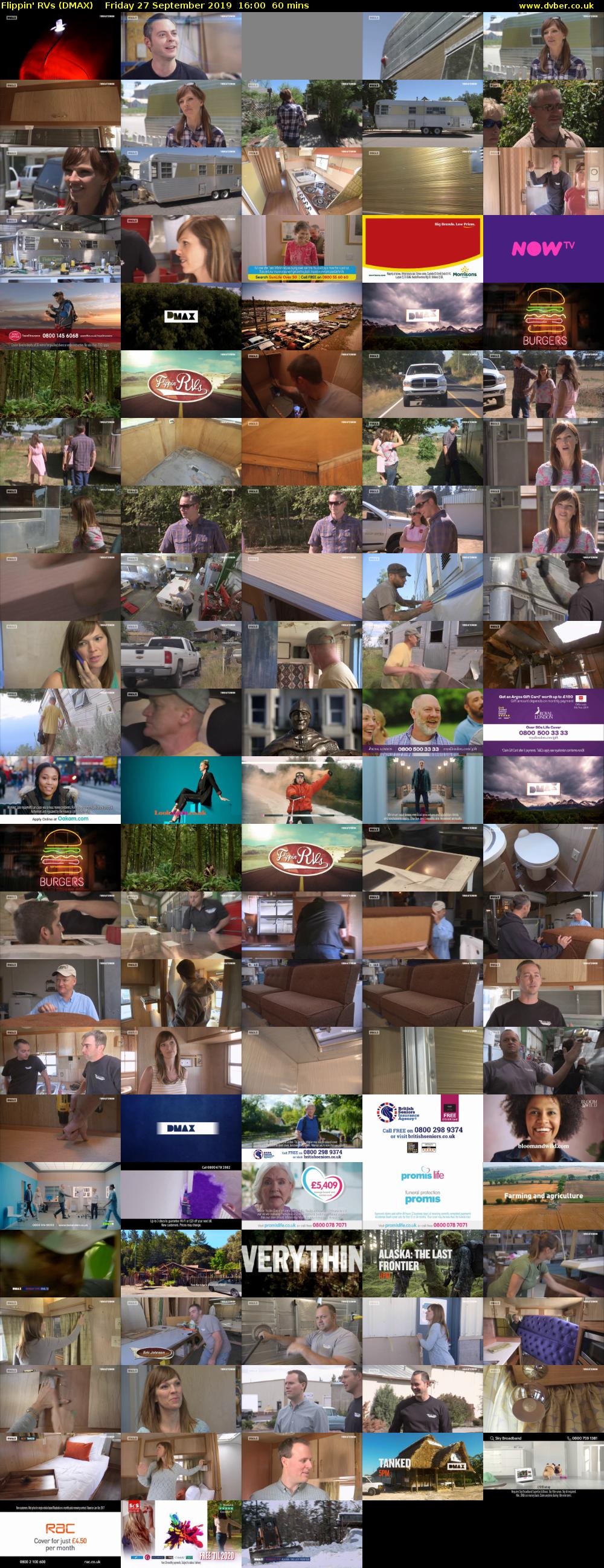 Flippin' RVs (DMAX) Friday 27 September 2019 16:00 - 17:00