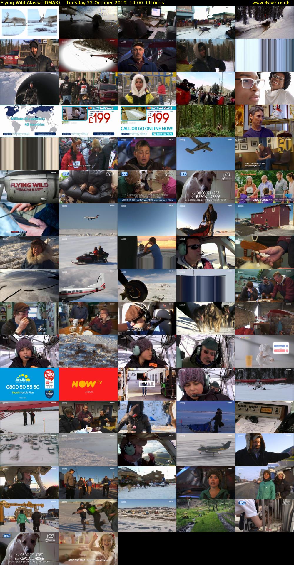 Flying Wild Alaska (DMAX) Tuesday 22 October 2019 10:00 - 11:00