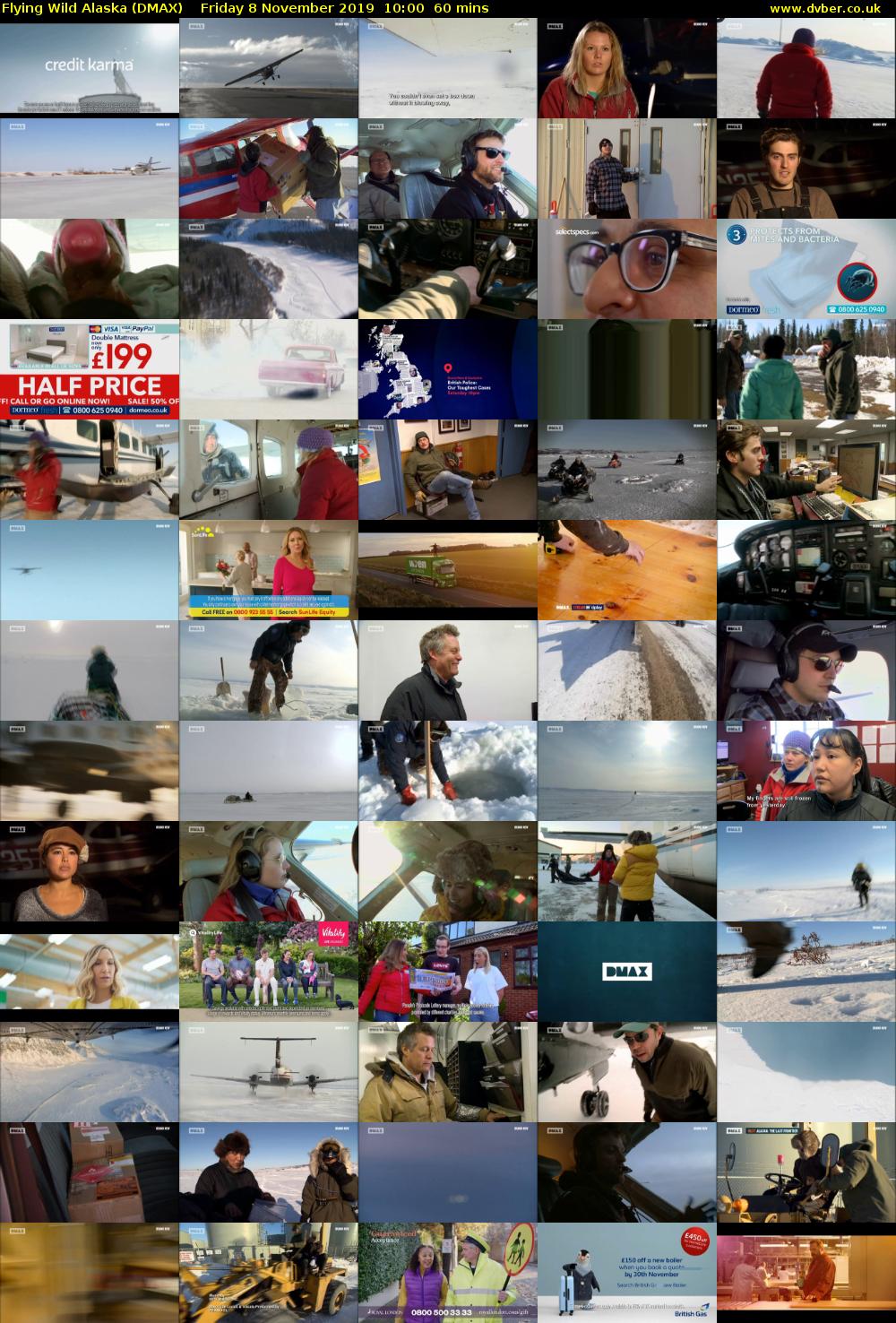 Flying Wild Alaska (DMAX) Friday 8 November 2019 10:00 - 11:00