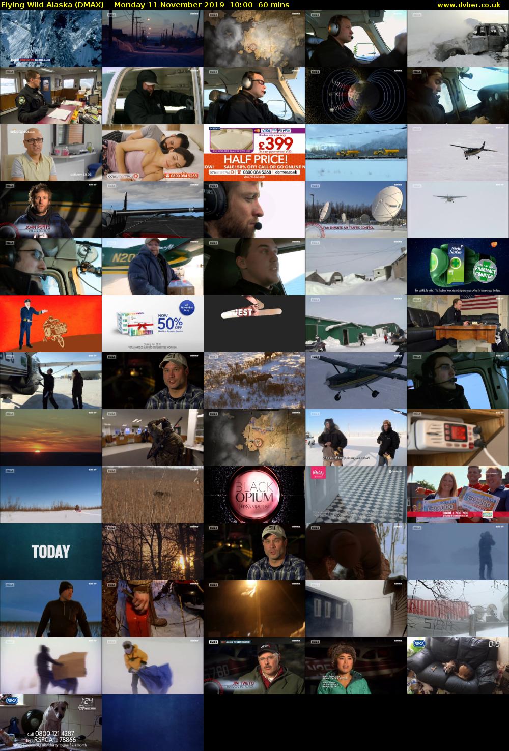 Flying Wild Alaska (DMAX) Monday 11 November 2019 10:00 - 11:00