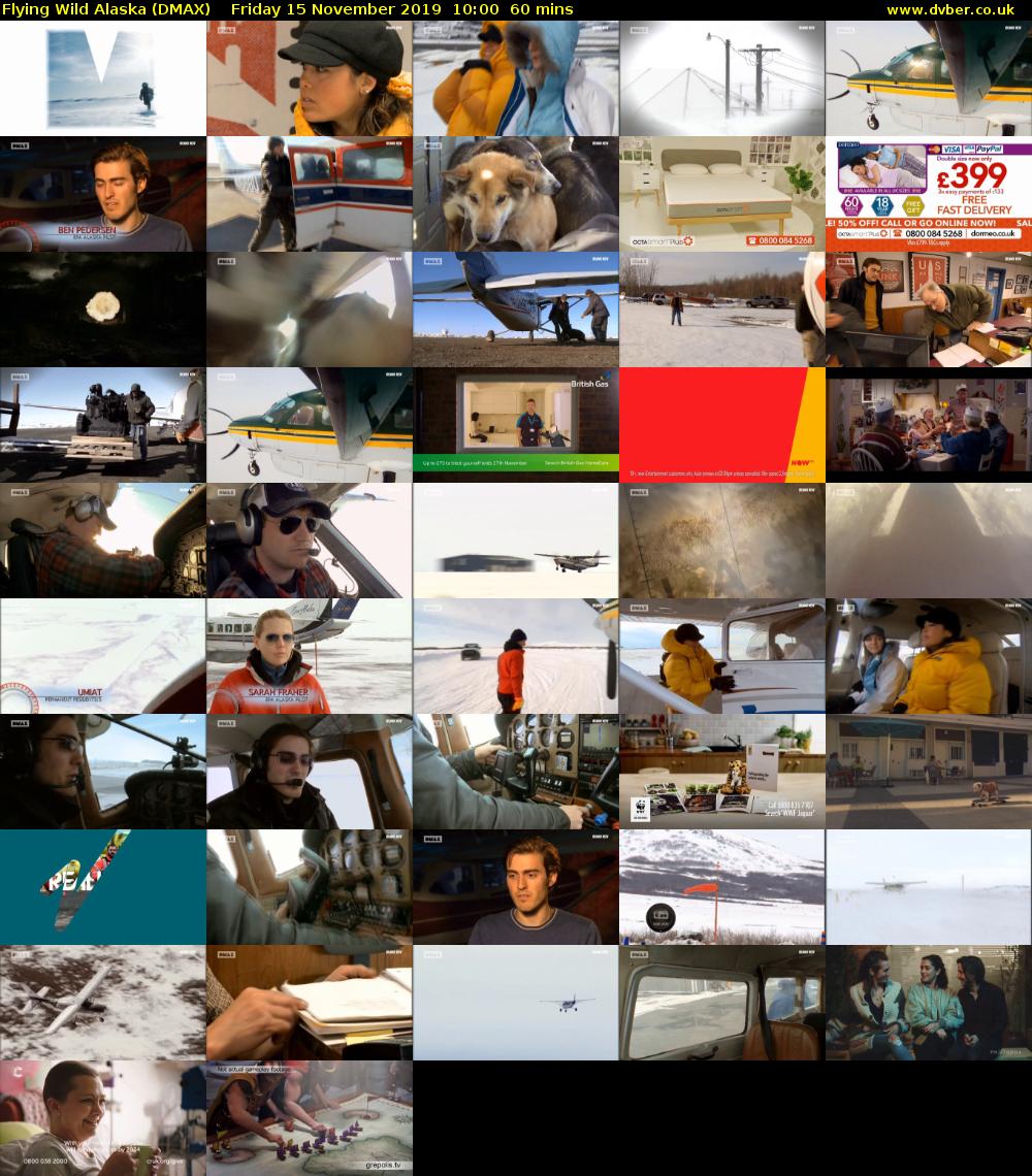 Flying Wild Alaska (DMAX) Friday 15 November 2019 10:00 - 11:00