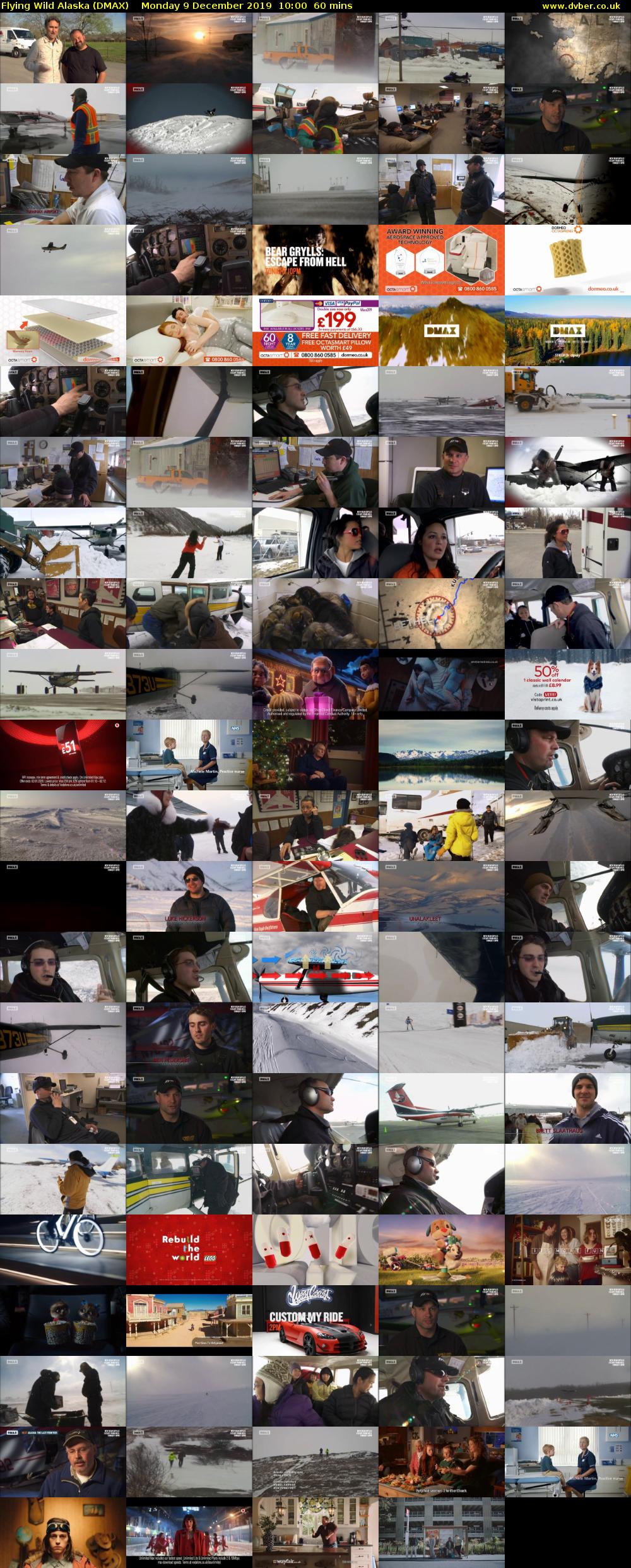 Flying Wild Alaska (DMAX) Monday 9 December 2019 10:00 - 11:00