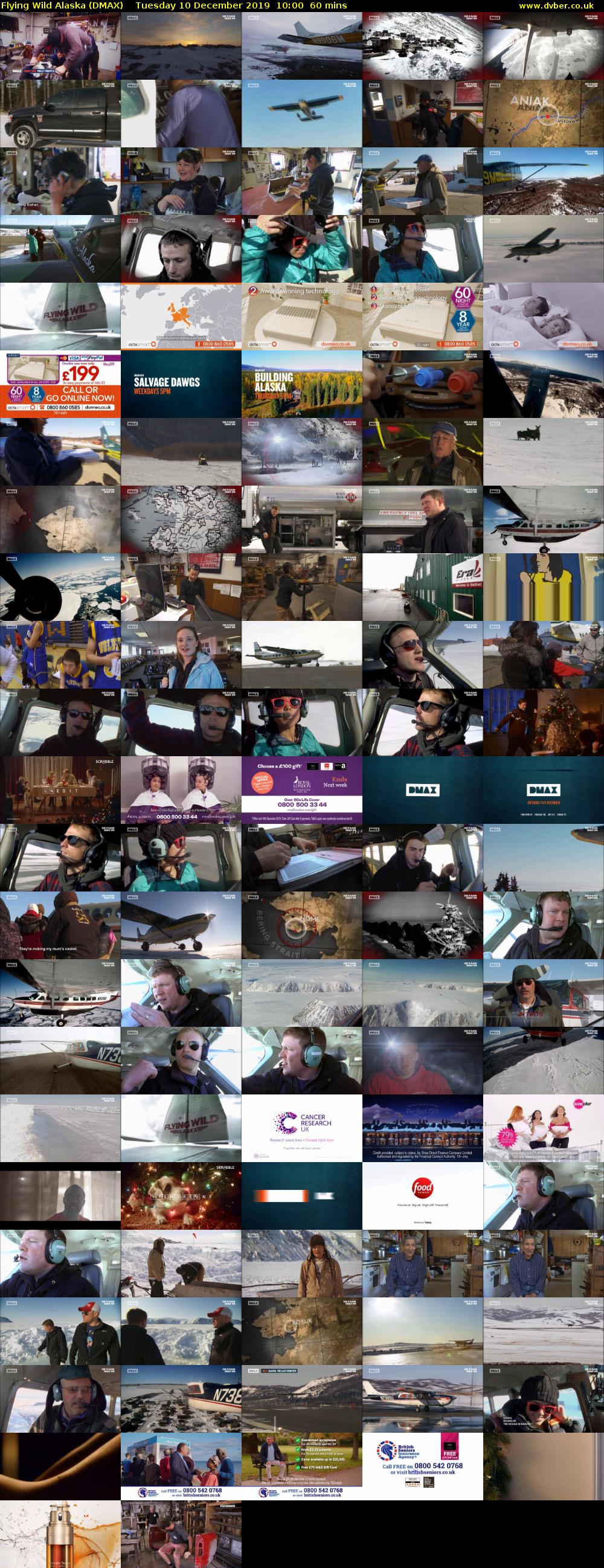Flying Wild Alaska (DMAX) Tuesday 10 December 2019 10:00 - 11:00